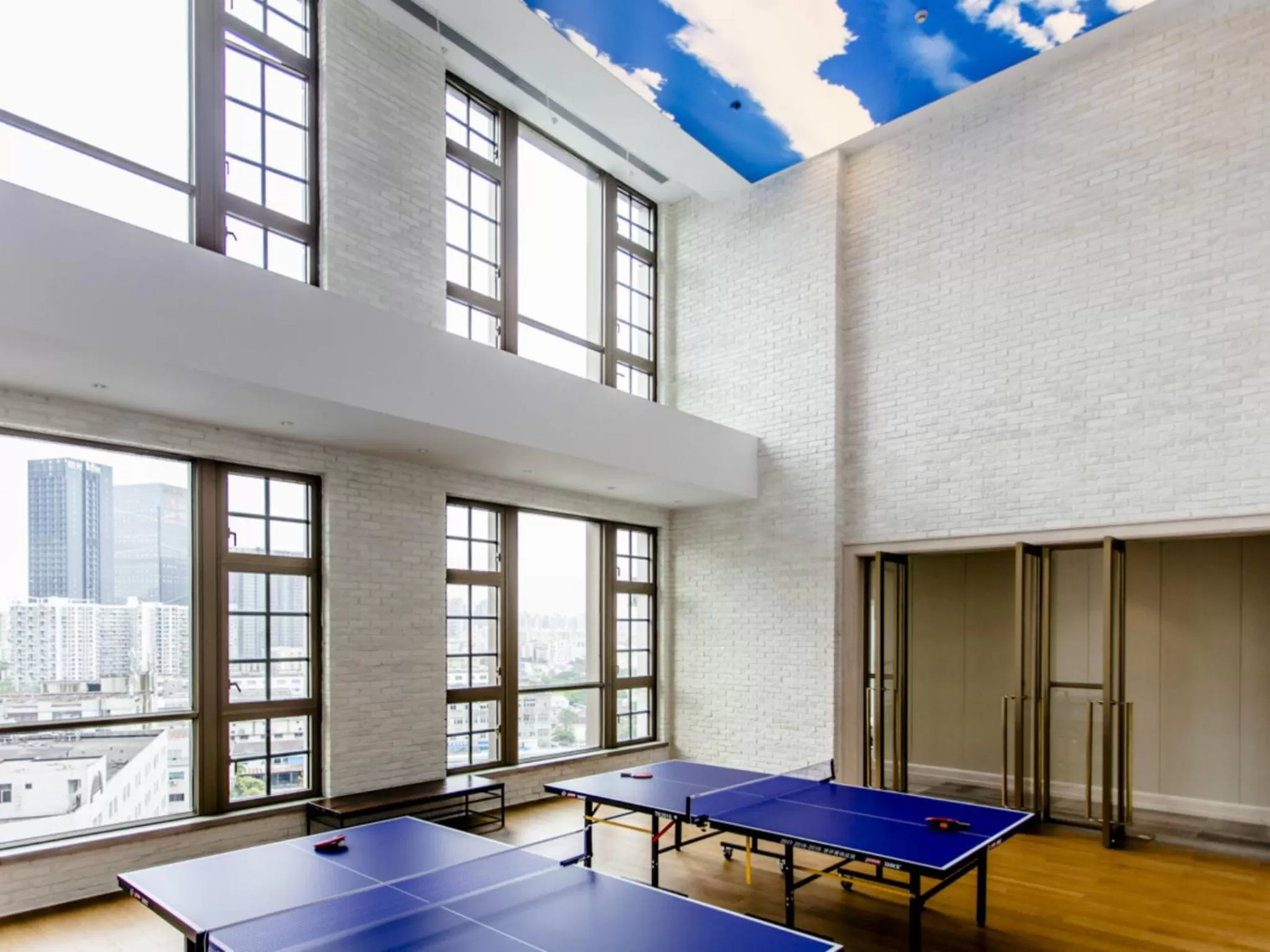 Table tennis in Residence G Nanshan