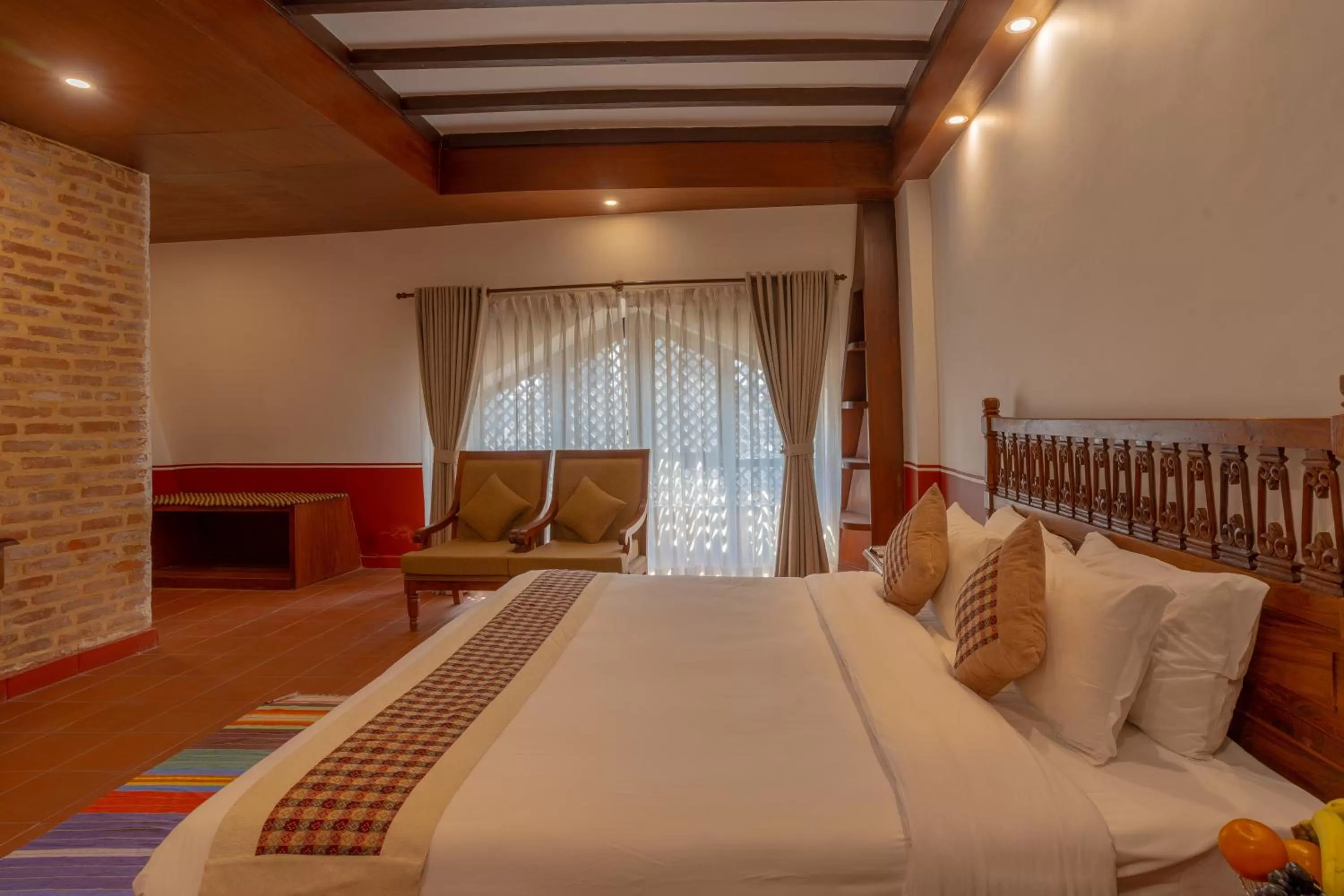 Photo of the whole room, Bed in Pahan Chhen - Boutique Hotel