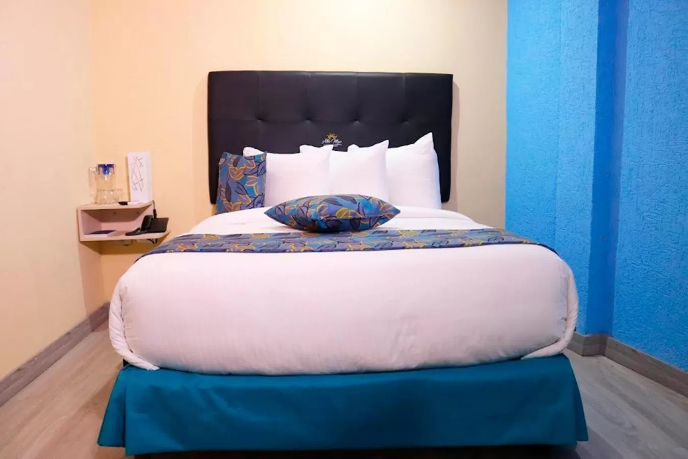 Bed in Hotel Alto Mar