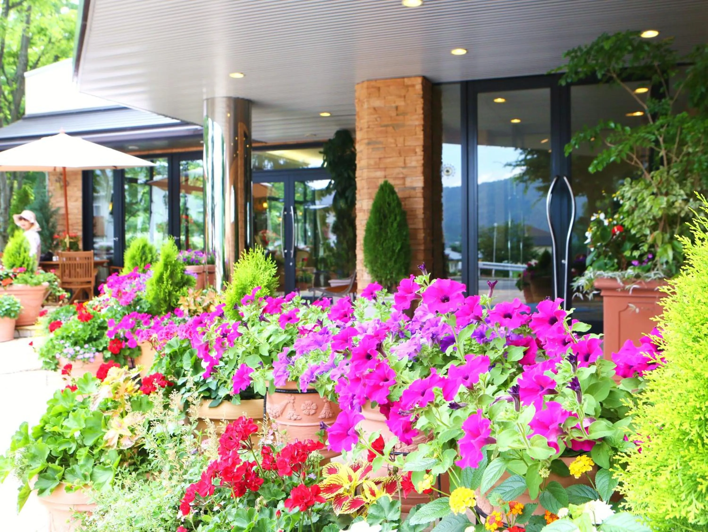 Facade/entrance in Hotel Hakuba