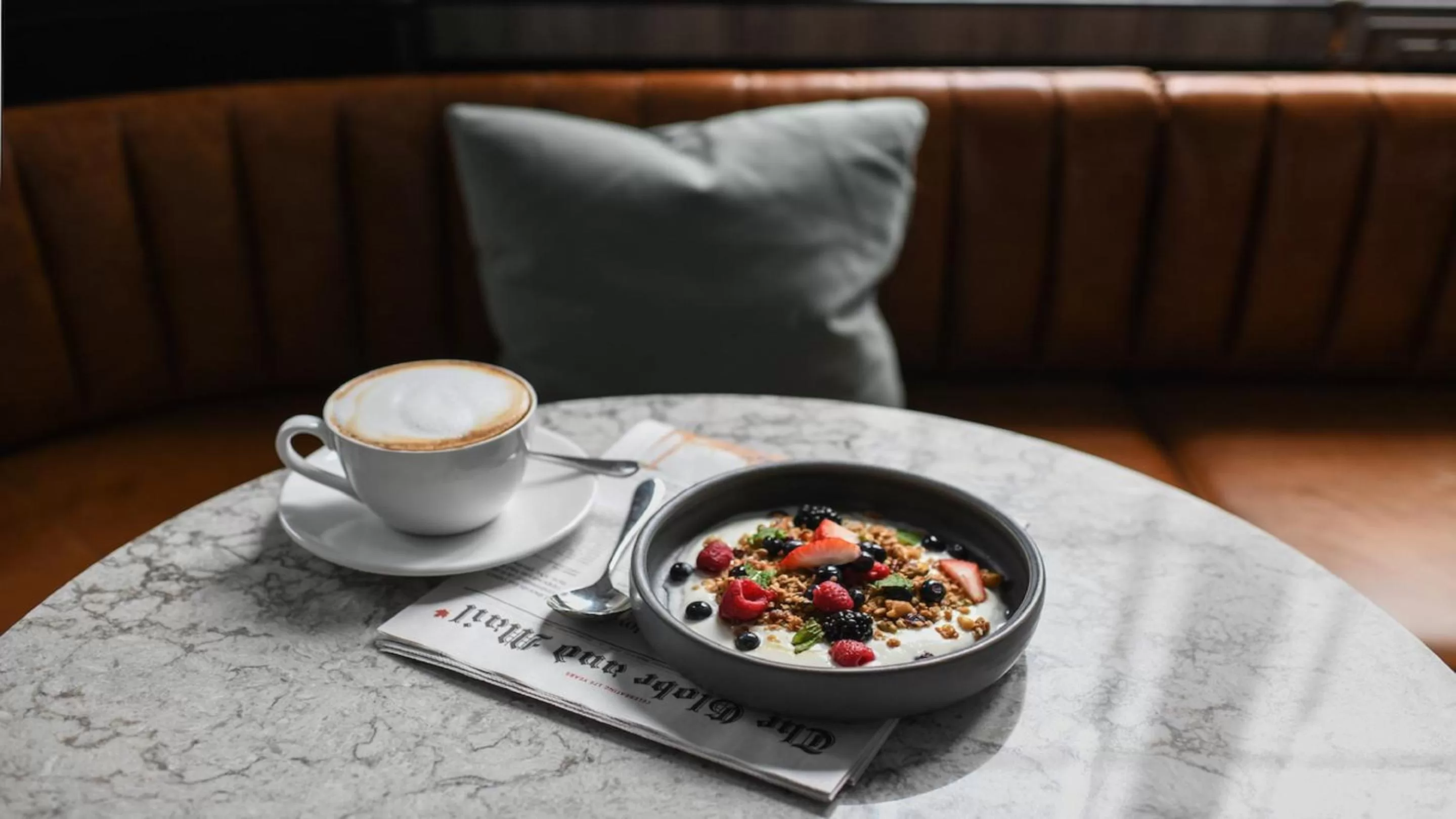 Food close-up in Fairmont Palliser