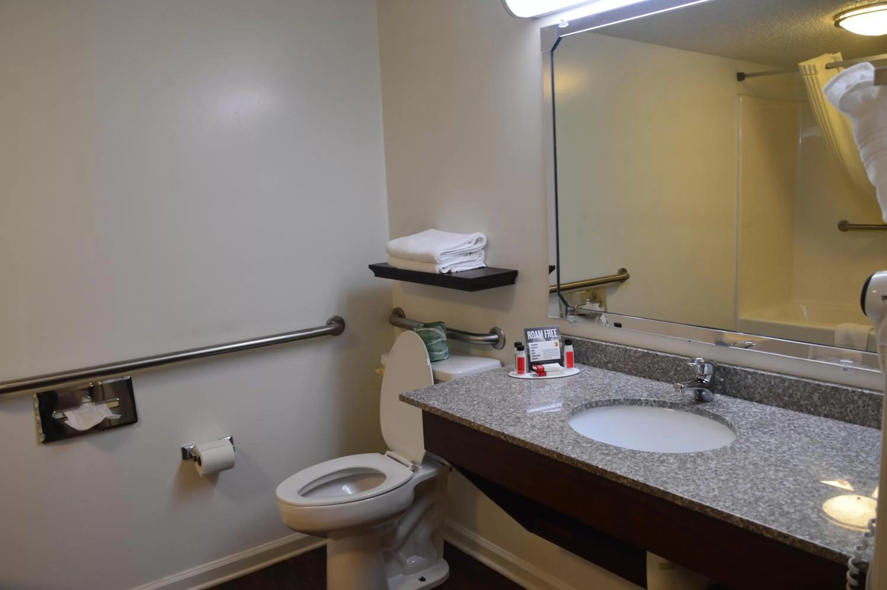 Shower in Super 8 by Wyndham Madison