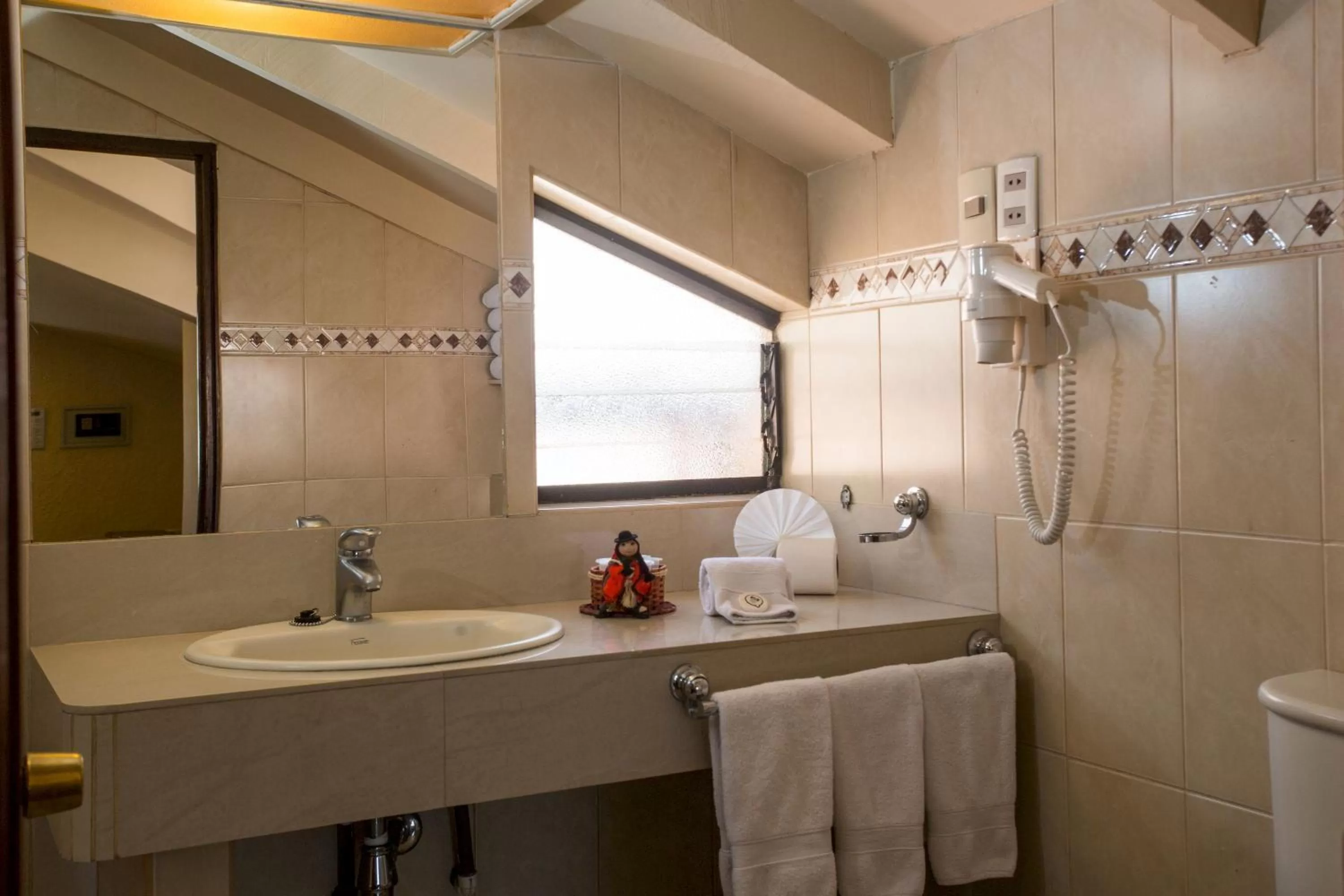 Toilet in Hotel Rosario La Paz