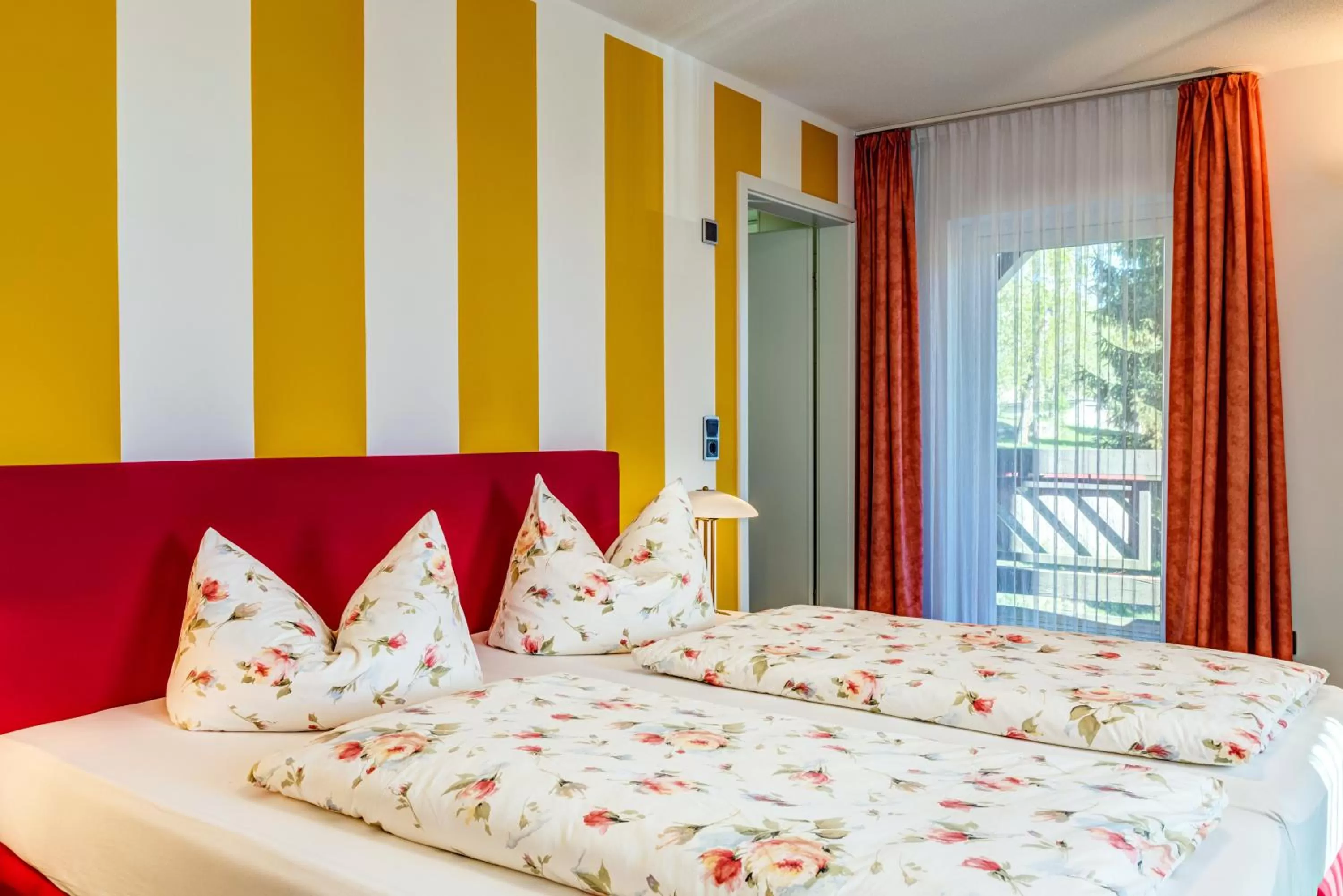 Bed in Hotel Traumblick