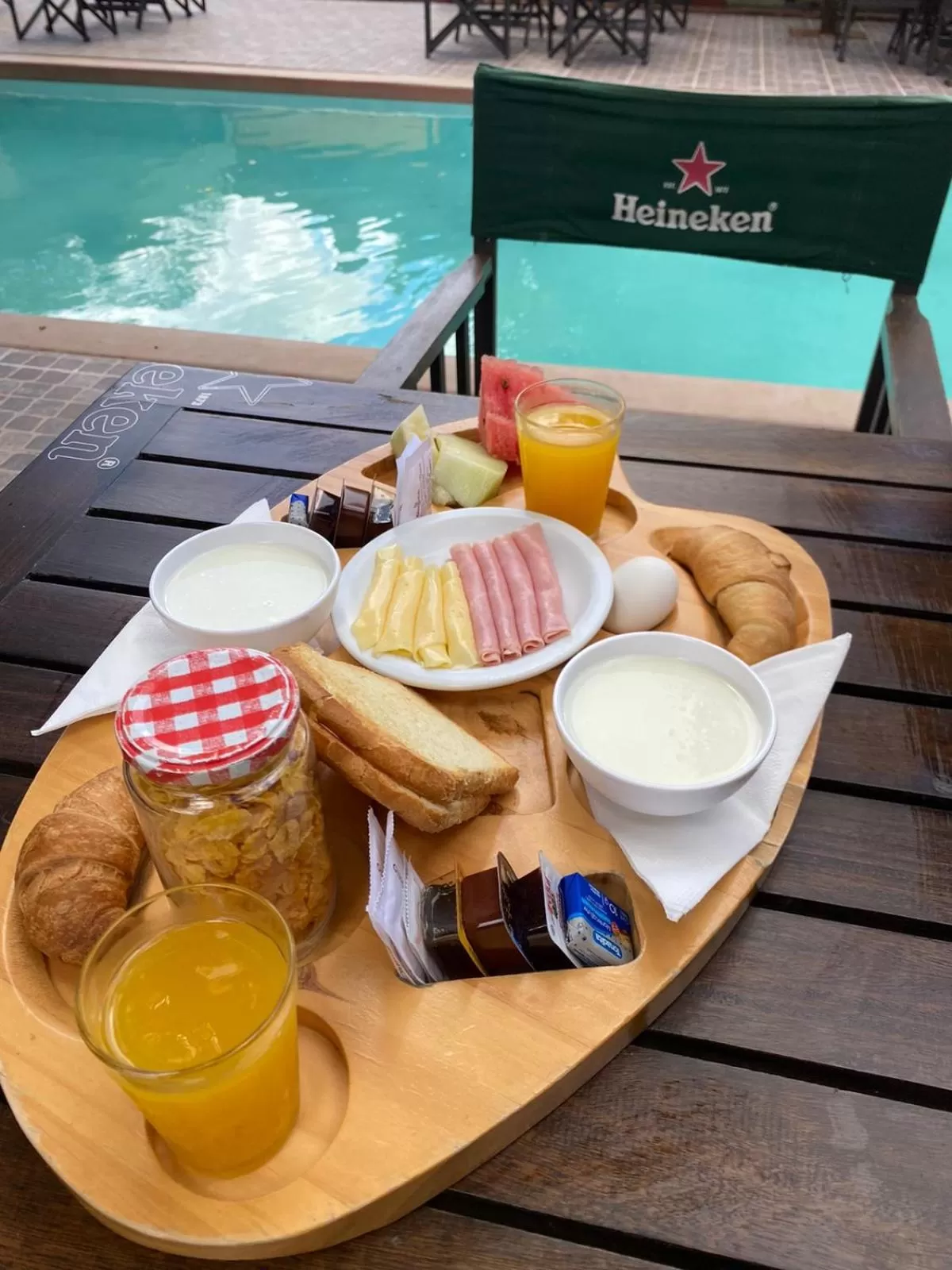 Breakfast in Boutique Hotel De La Fonte & Restaurant