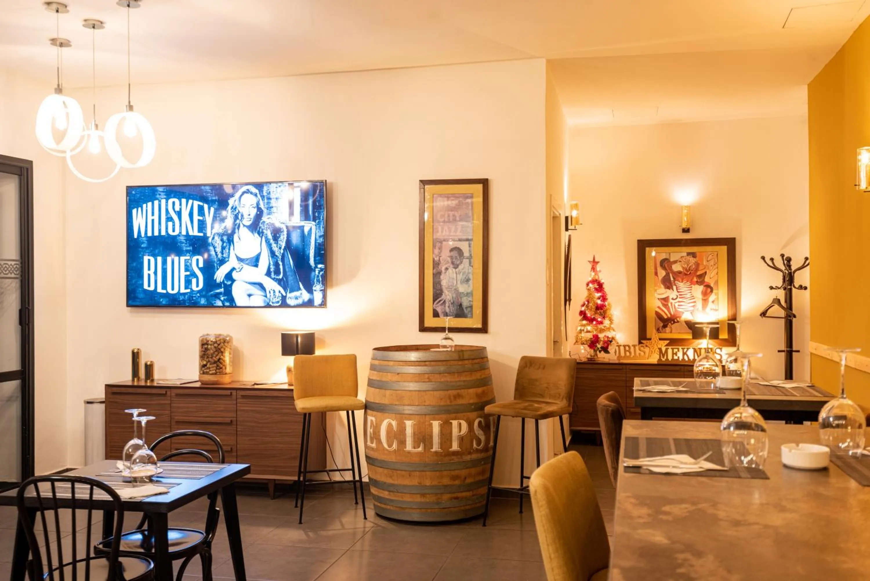 Lounge or bar in Ibis Meknès