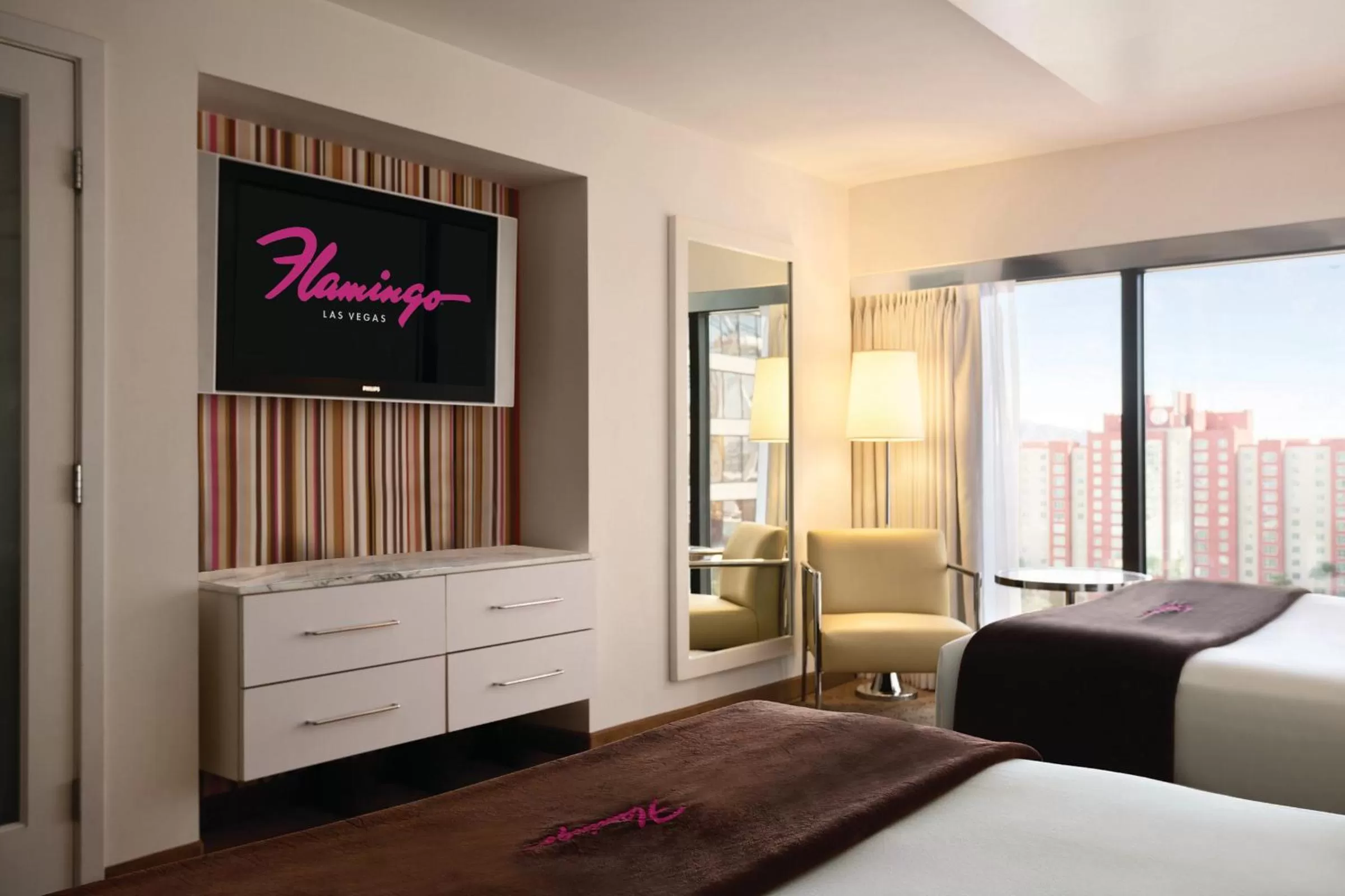 Bedroom, Bed in Flamingo Las Vegas Hotel & Casino