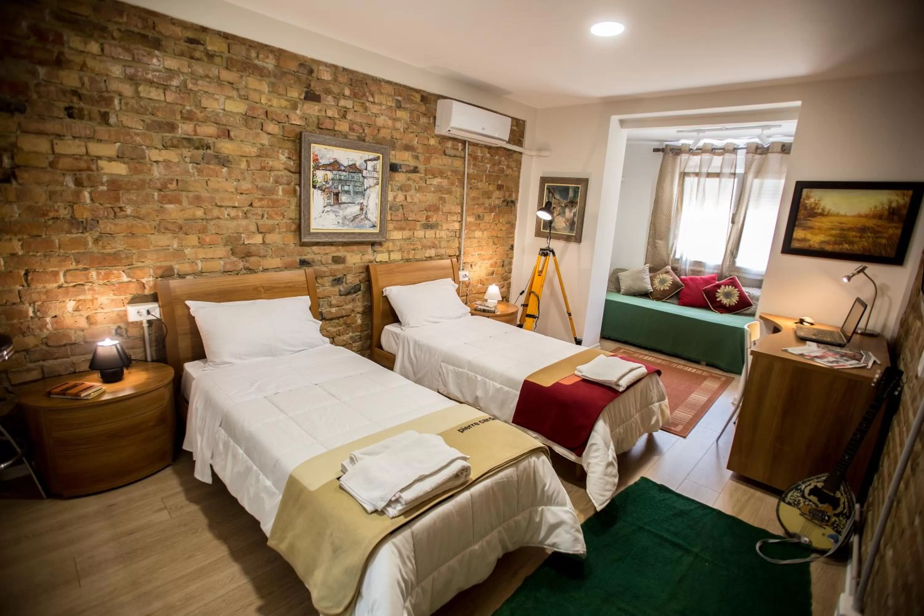 Bed in B&B Artistic Tirana