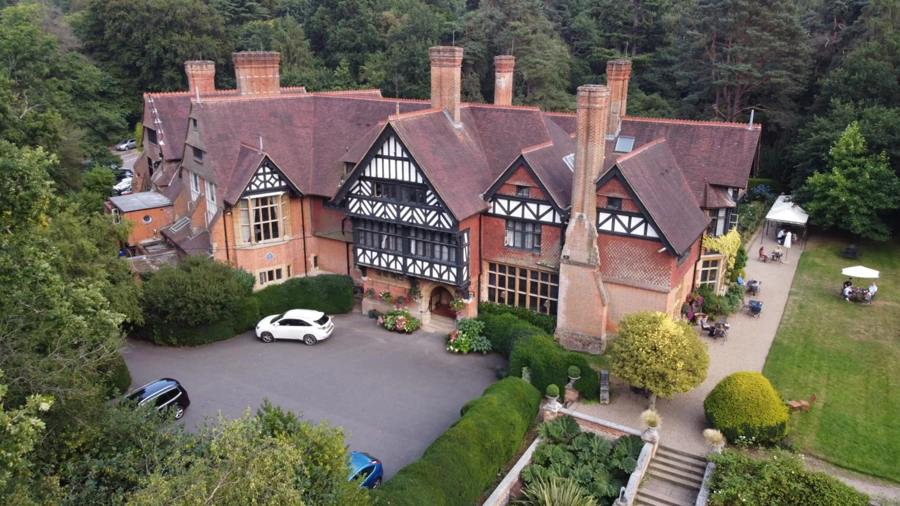 Bird's eye view in Best Western PLUS Grim's Dyke Hotel