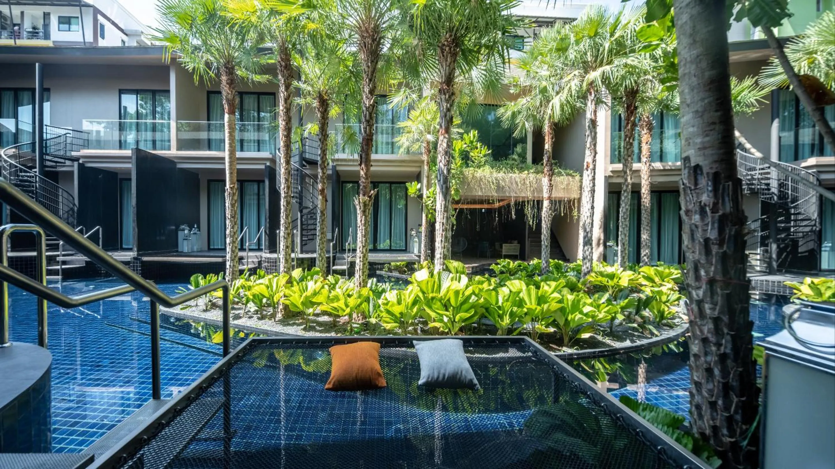 Pool view in Areca Resort and Spa
