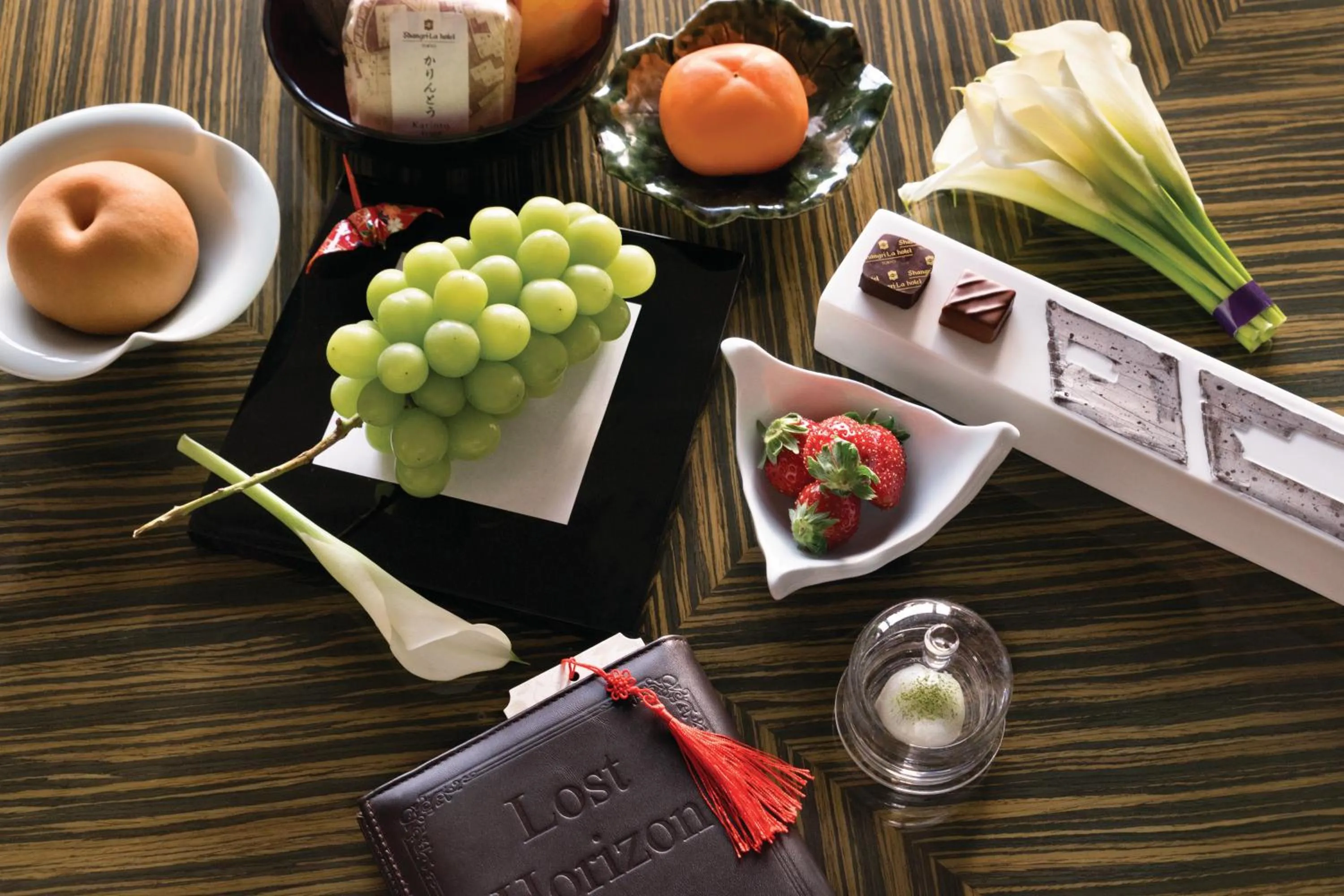 Food close-up in Shangri-La Tokyo