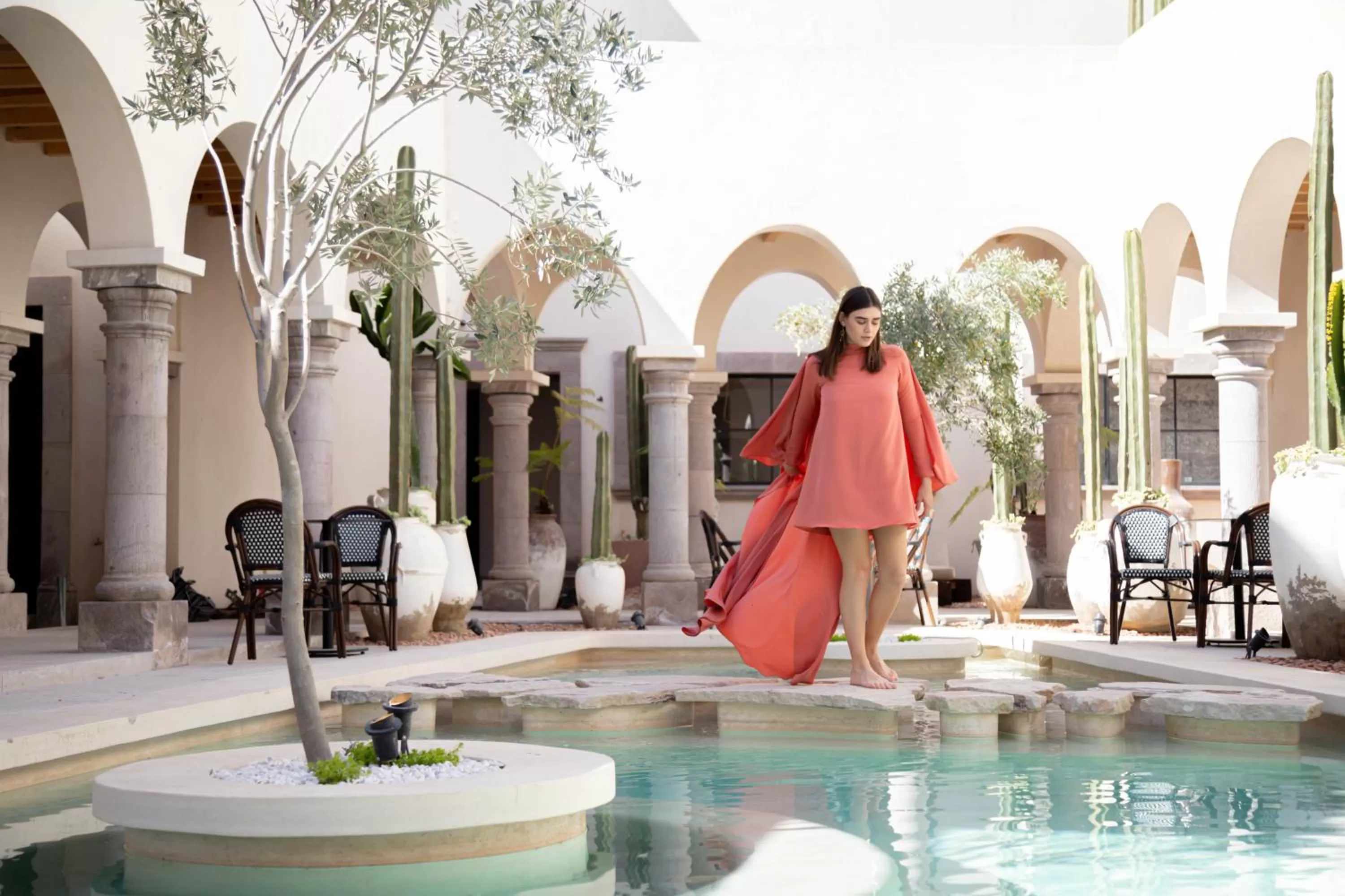 Swimming pool in Hotel Amatte San Miguel de Allende