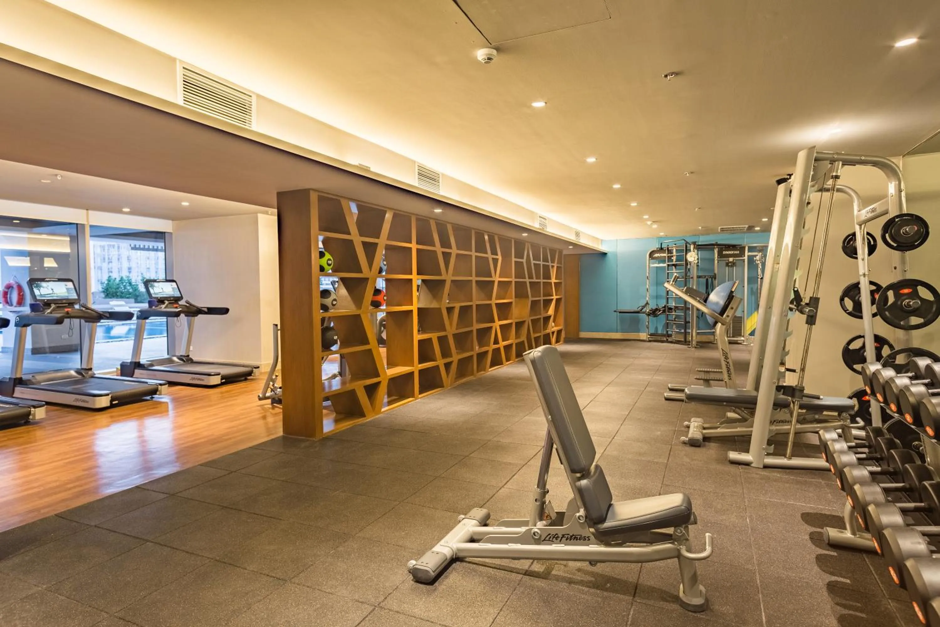 Fitness centre/facilities in Citadines Bay City Manila