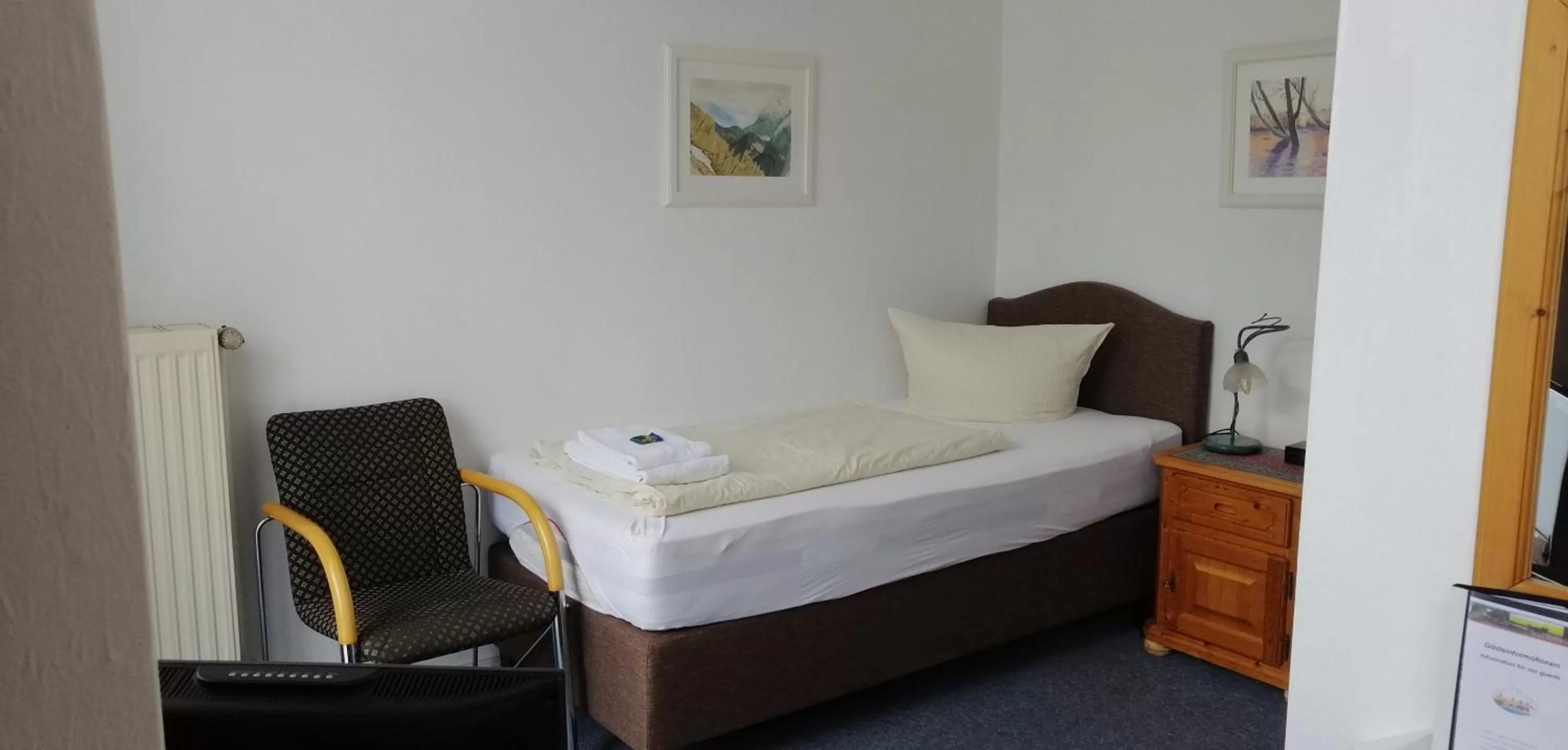 Photo of the whole room, Bed in Hotel Holsteinische Schweiz am Dieksee