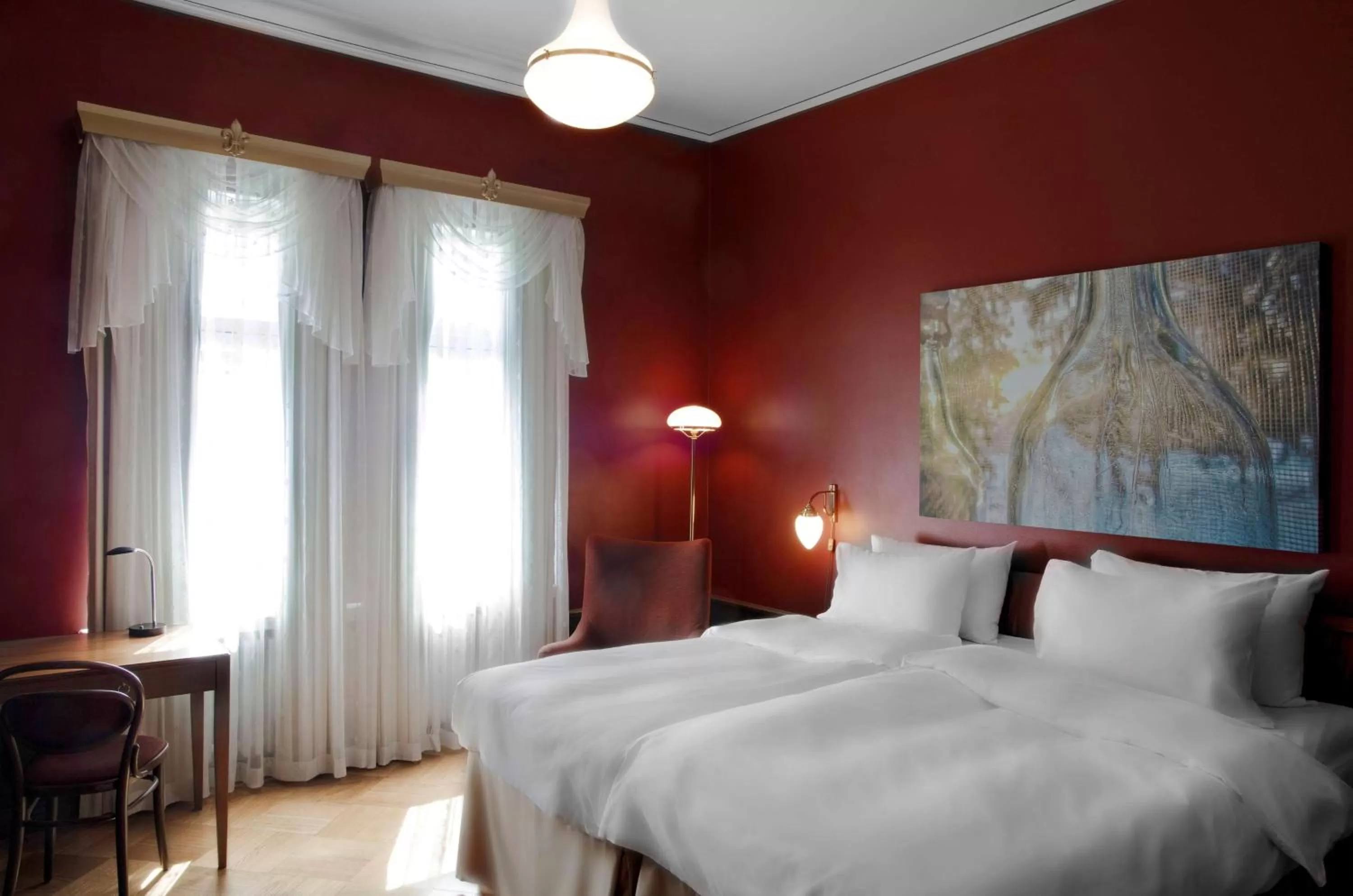 Bedroom, Bed in Radisson Blu Aleksanteri Hotel, Helsinki