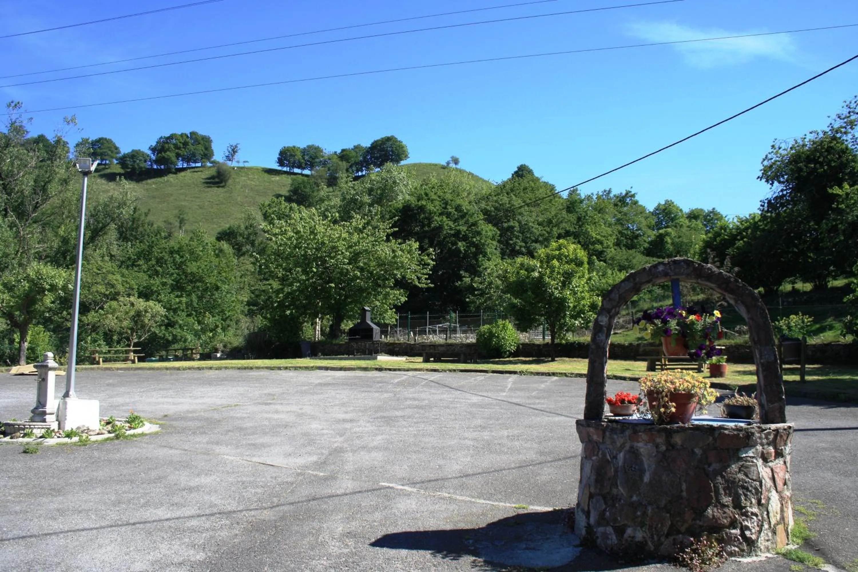 Patio in Hotel Avelina
