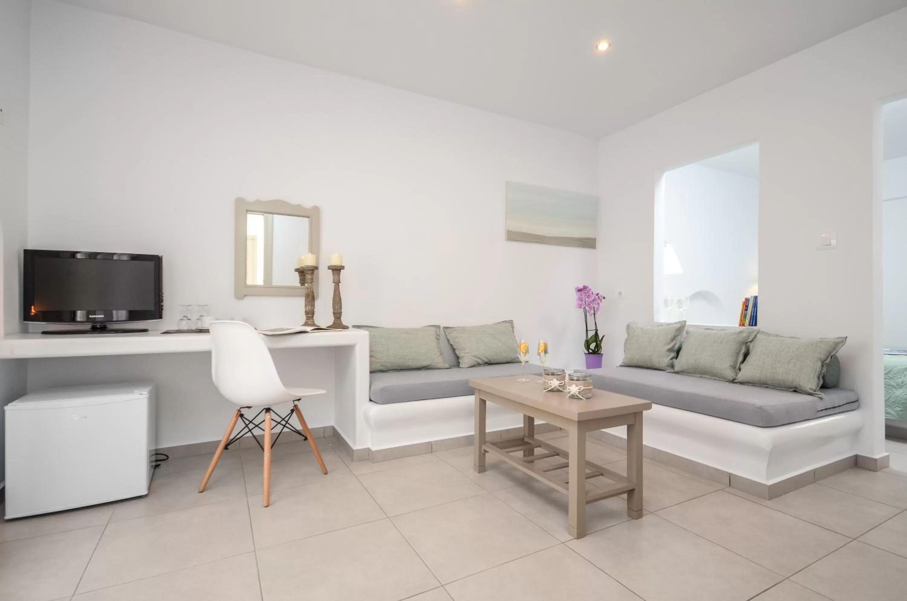 Seating area in Argo Boutique Hotel