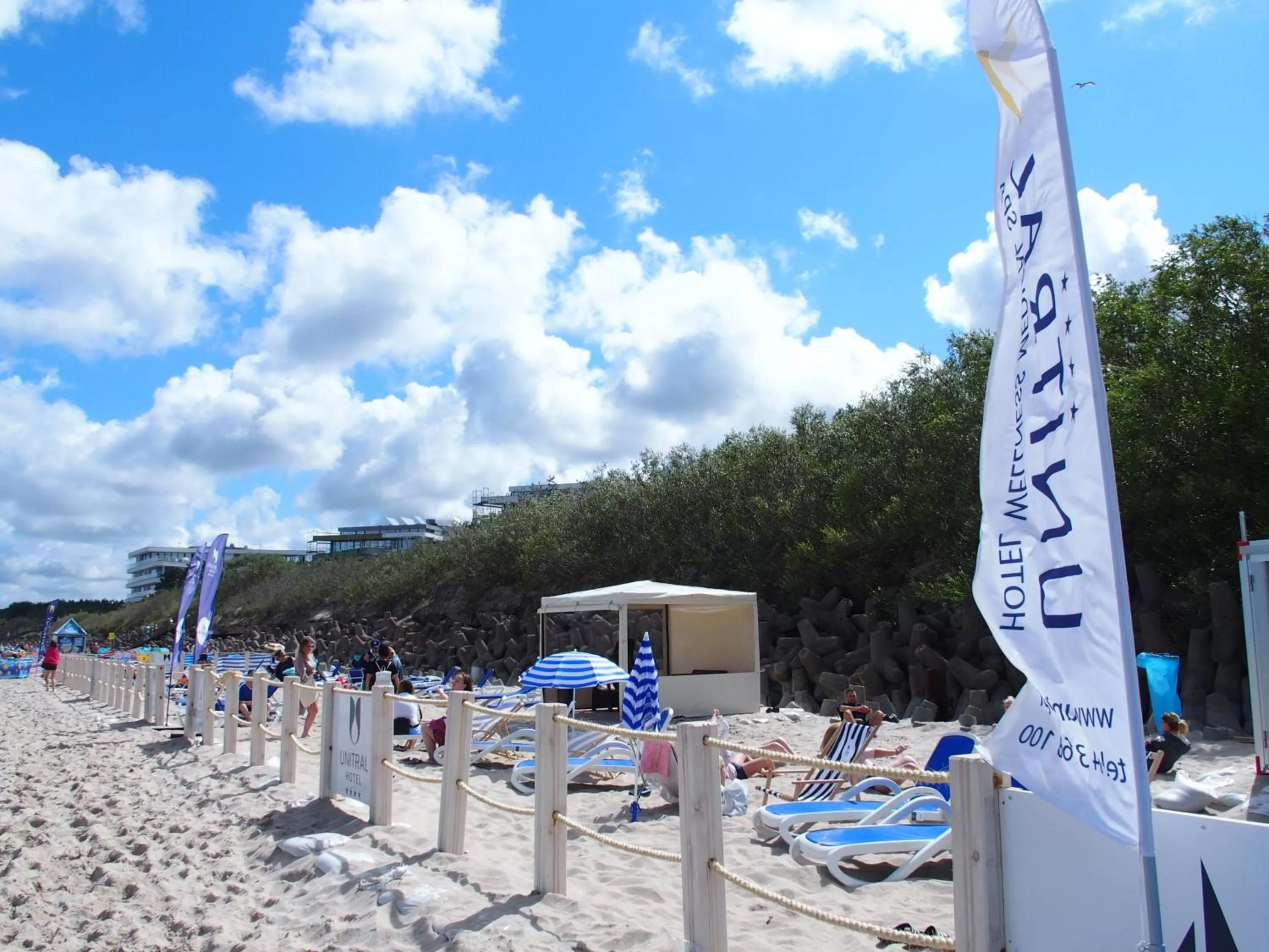 Beach in Hotel Wellness Medical Spa Unitral