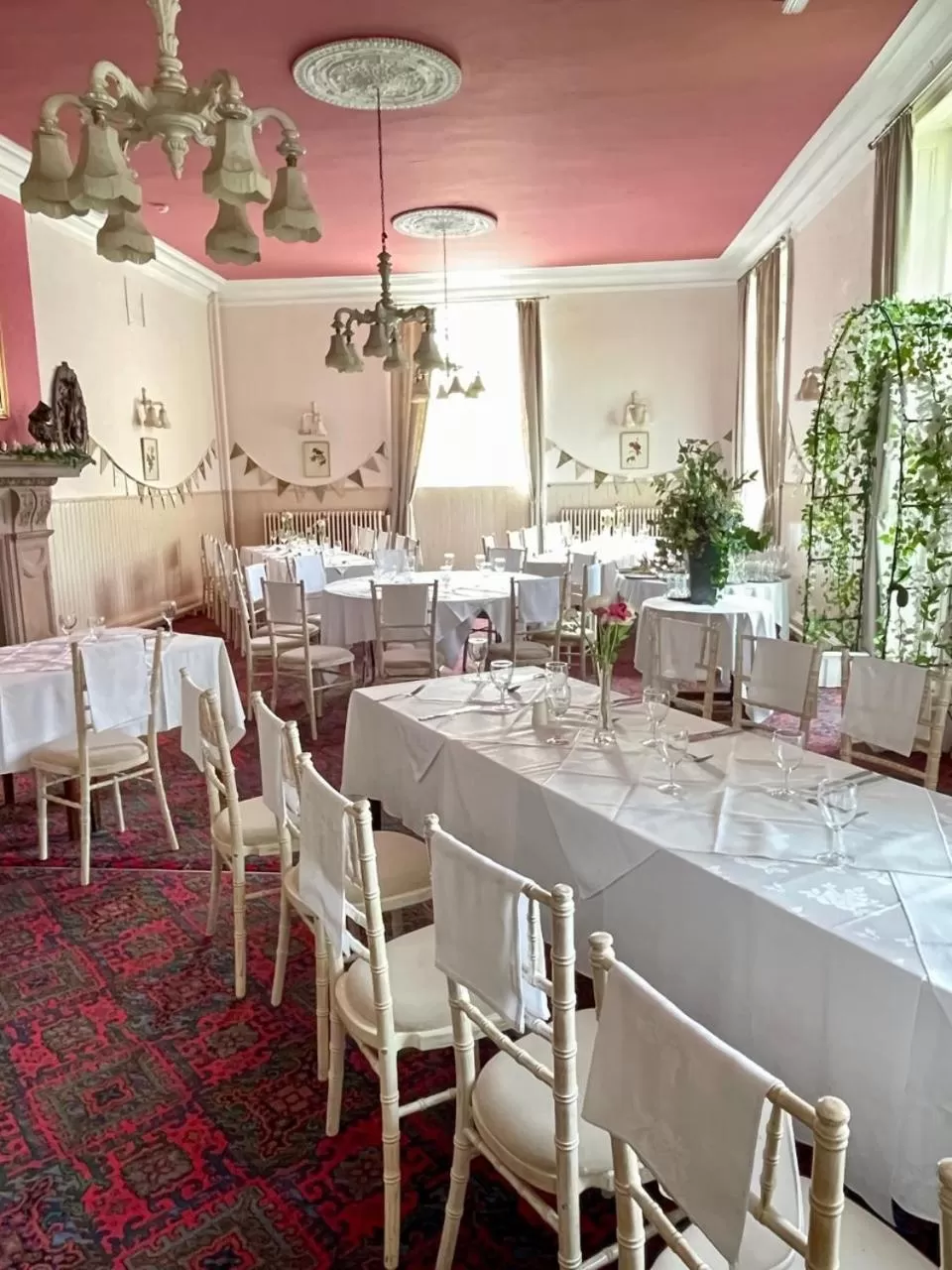 wedding in Tankerville Arms Hotel