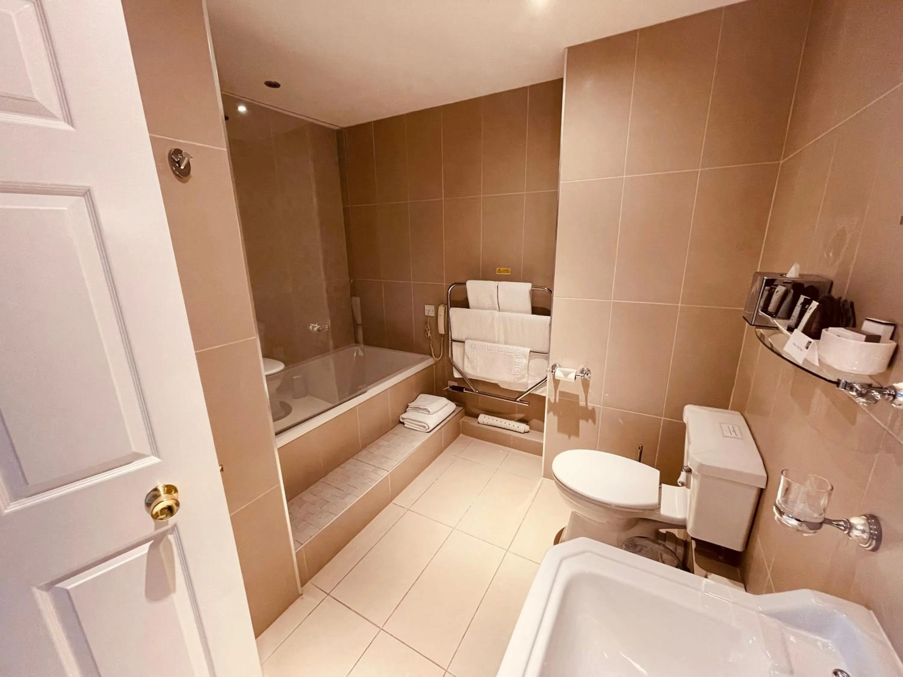 Toilet in Nuthurst Grange Country House Hotel & Restaurant