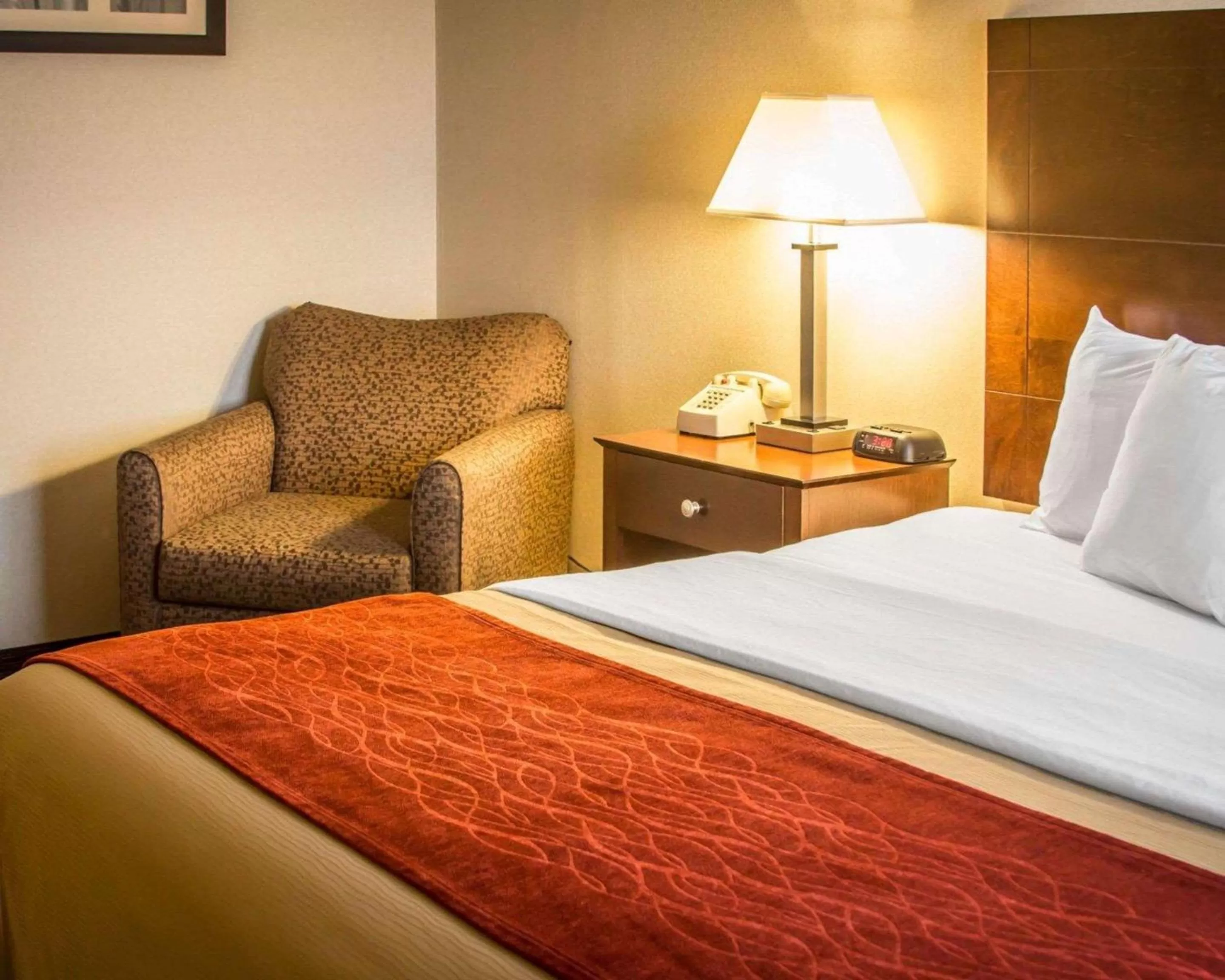 Photo of the whole room, Bed in Quality Inn & Suites Port Huron