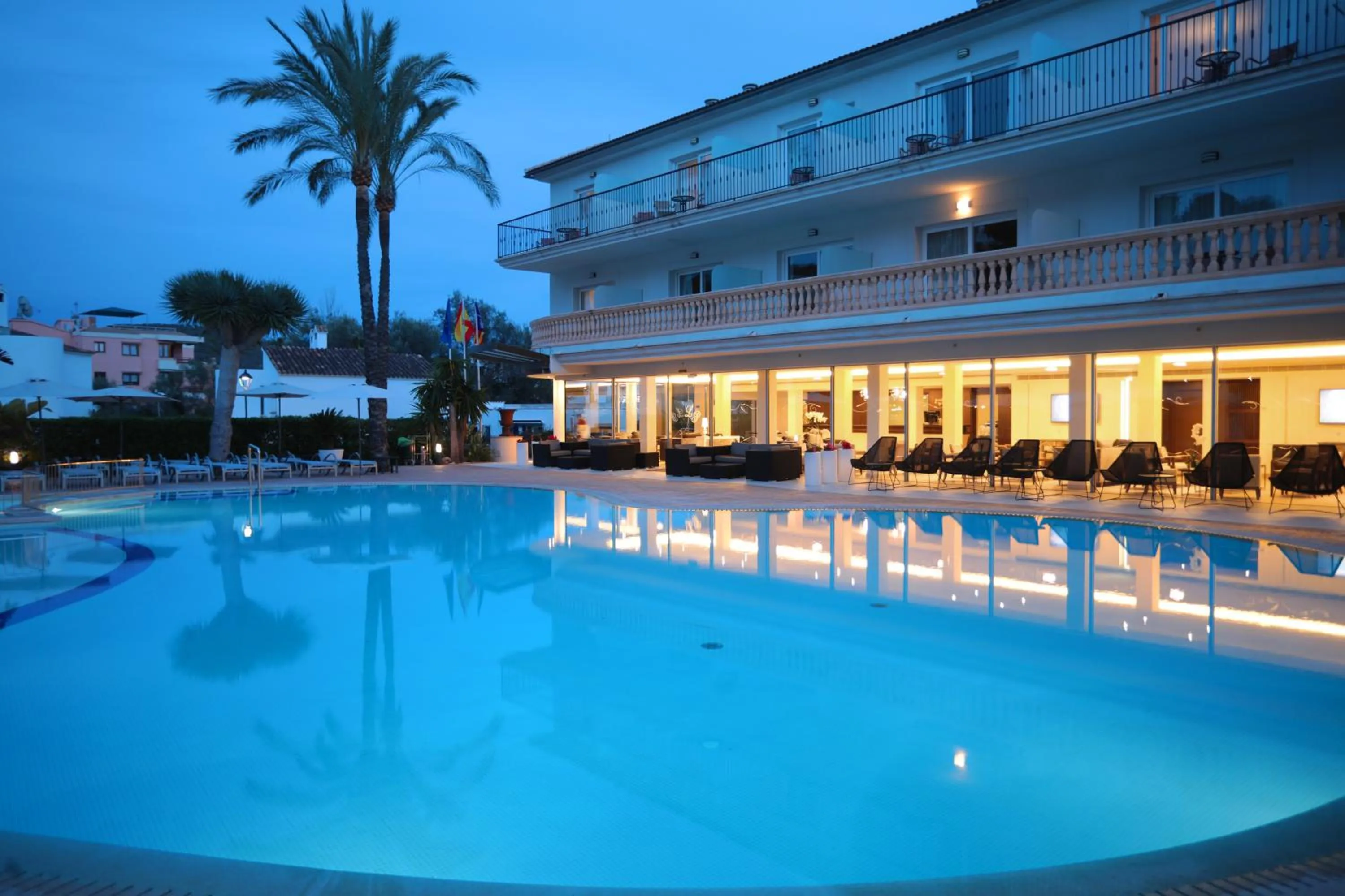 Swimming pool in Hotel La Pergola Mallorca