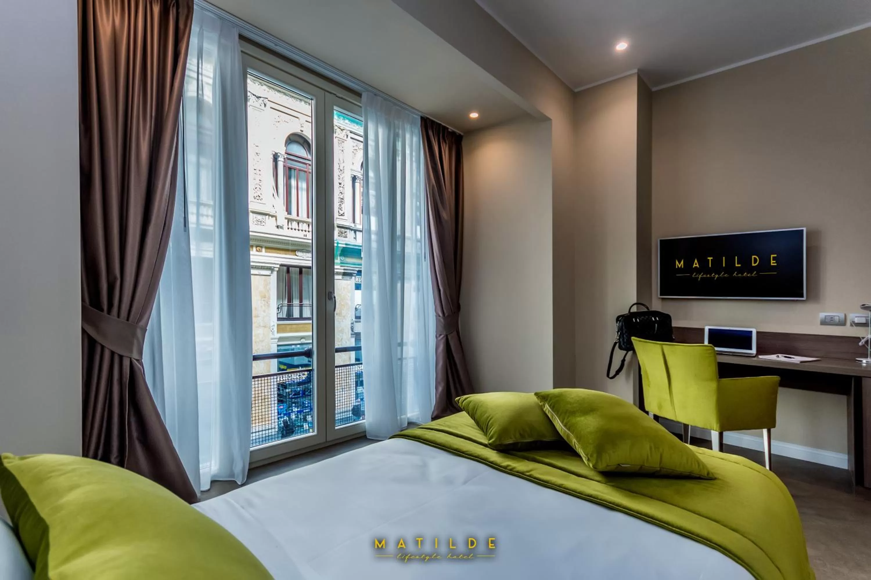 Bedroom, Bed in Hotel Matilde - Lifestyle Hotel