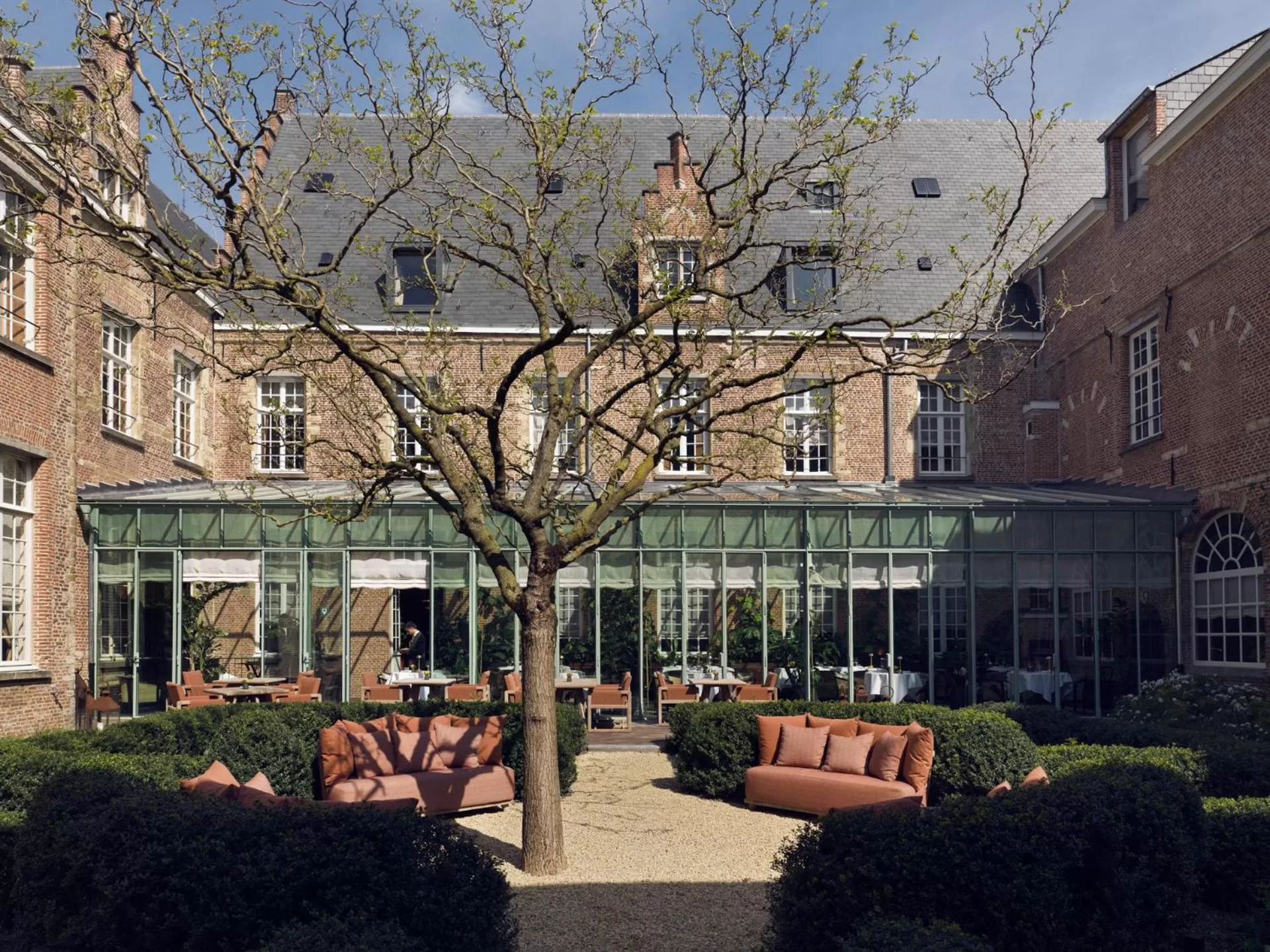 Property building in Botanic Sanctuary Antwerp - The Leading Hotels of the World