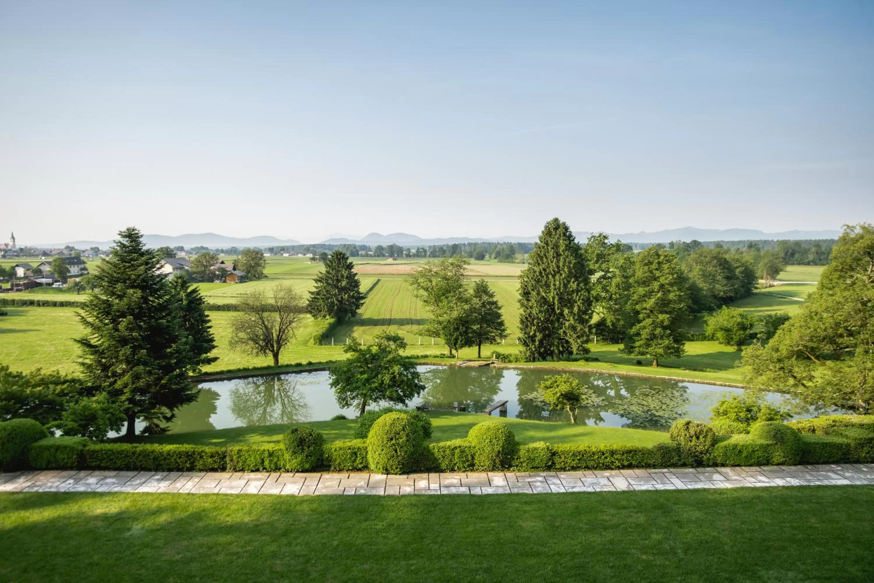 Natural landscape in Grad Strmol