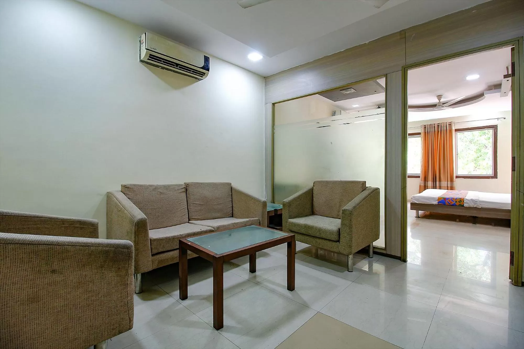 Seating area in FabExpress Maanpreet