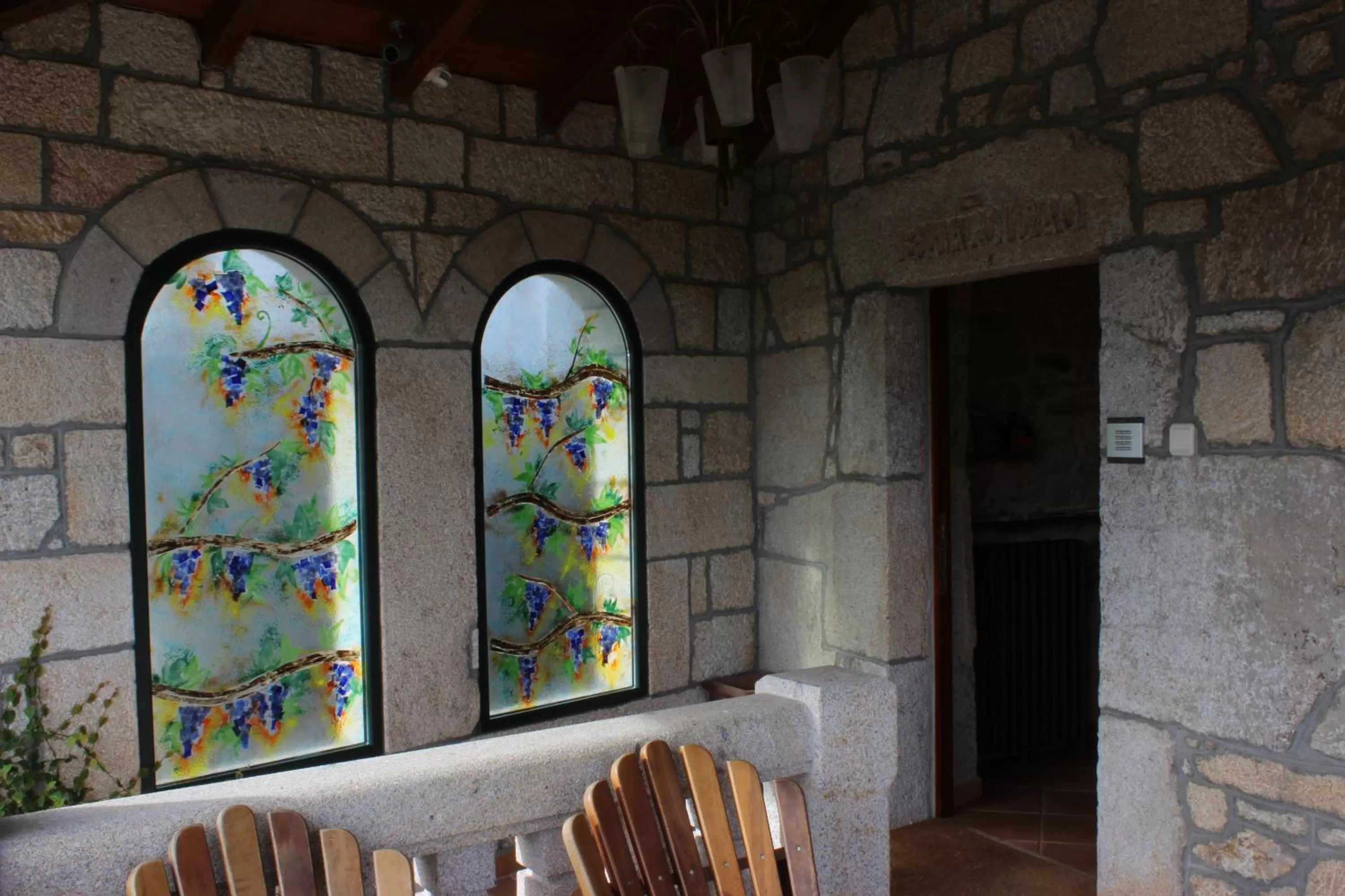 Balcony/Terrace in Apartamentos Río Sil