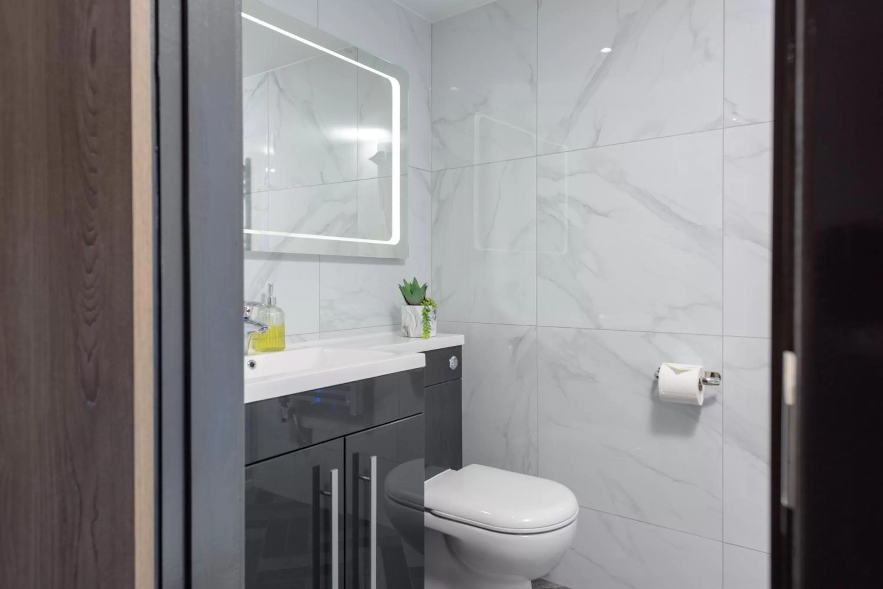Bathroom in The Stanley Hotel