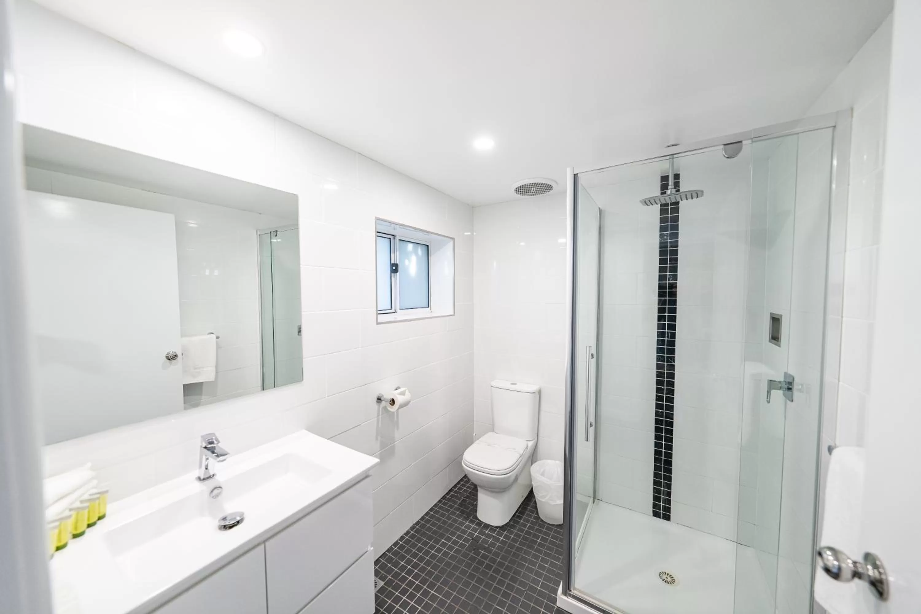 Bathroom in Bega Motel