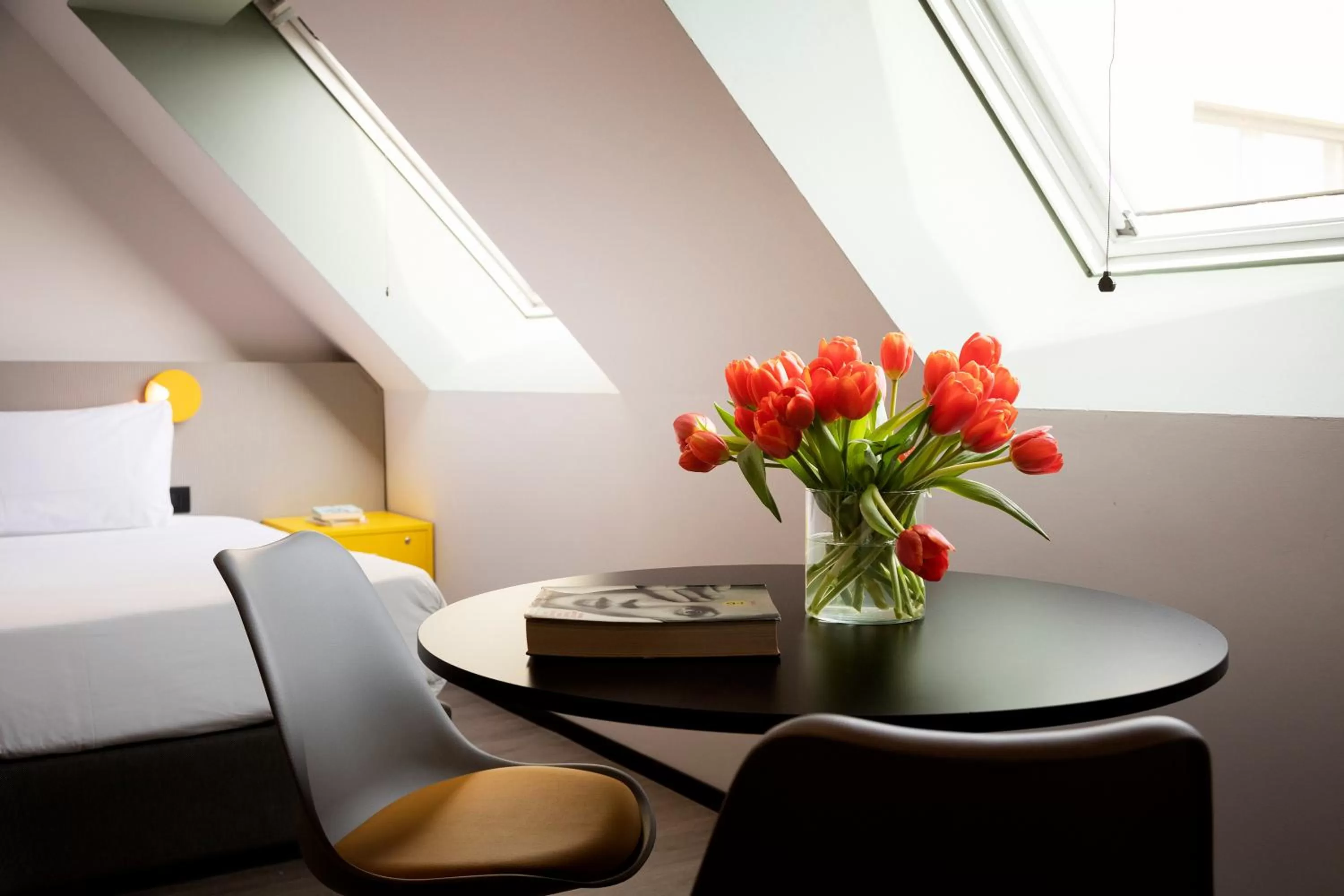 Bedroom, Bed in Quark Hotel Milano