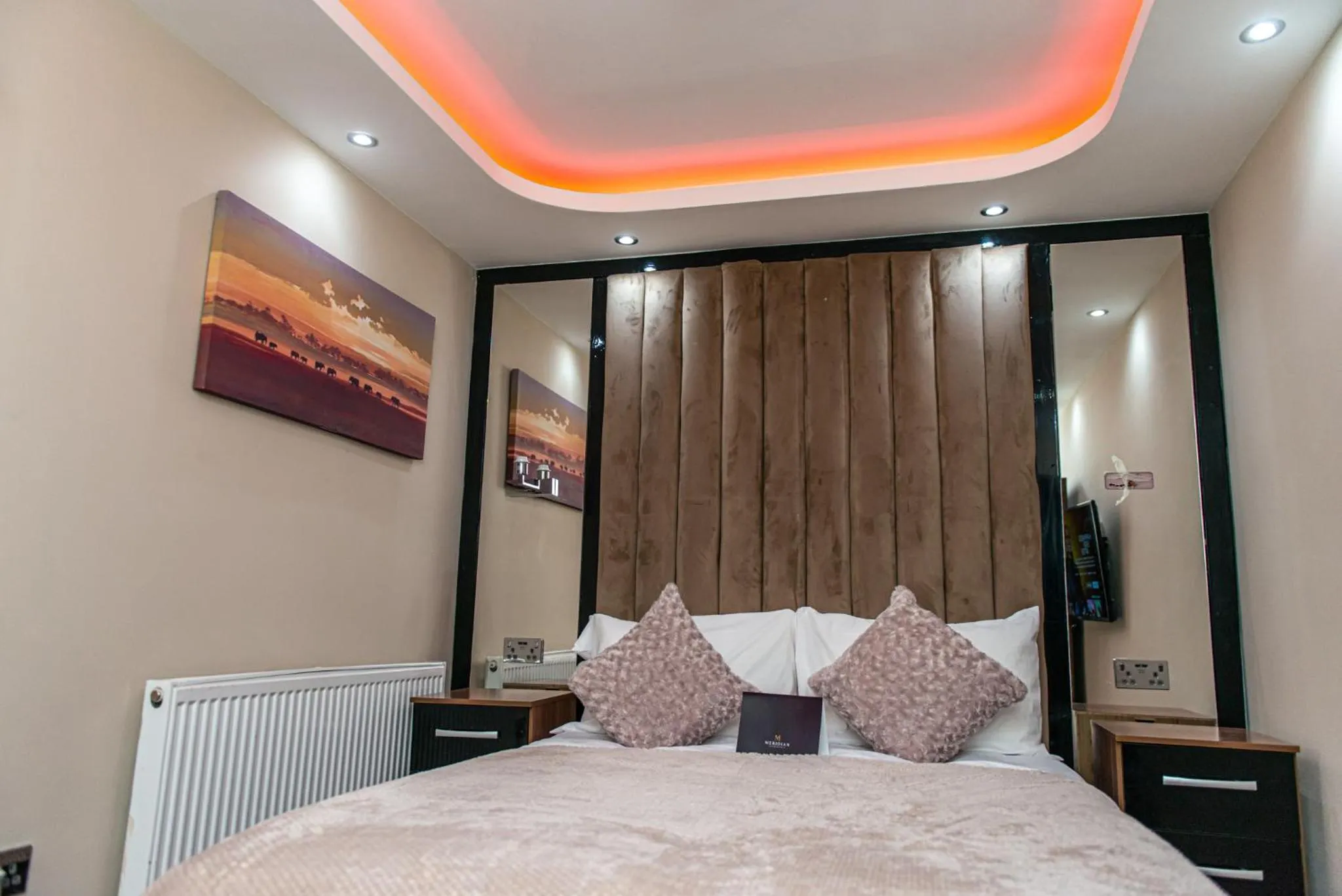 Bed in Meridian Serviced Apartments