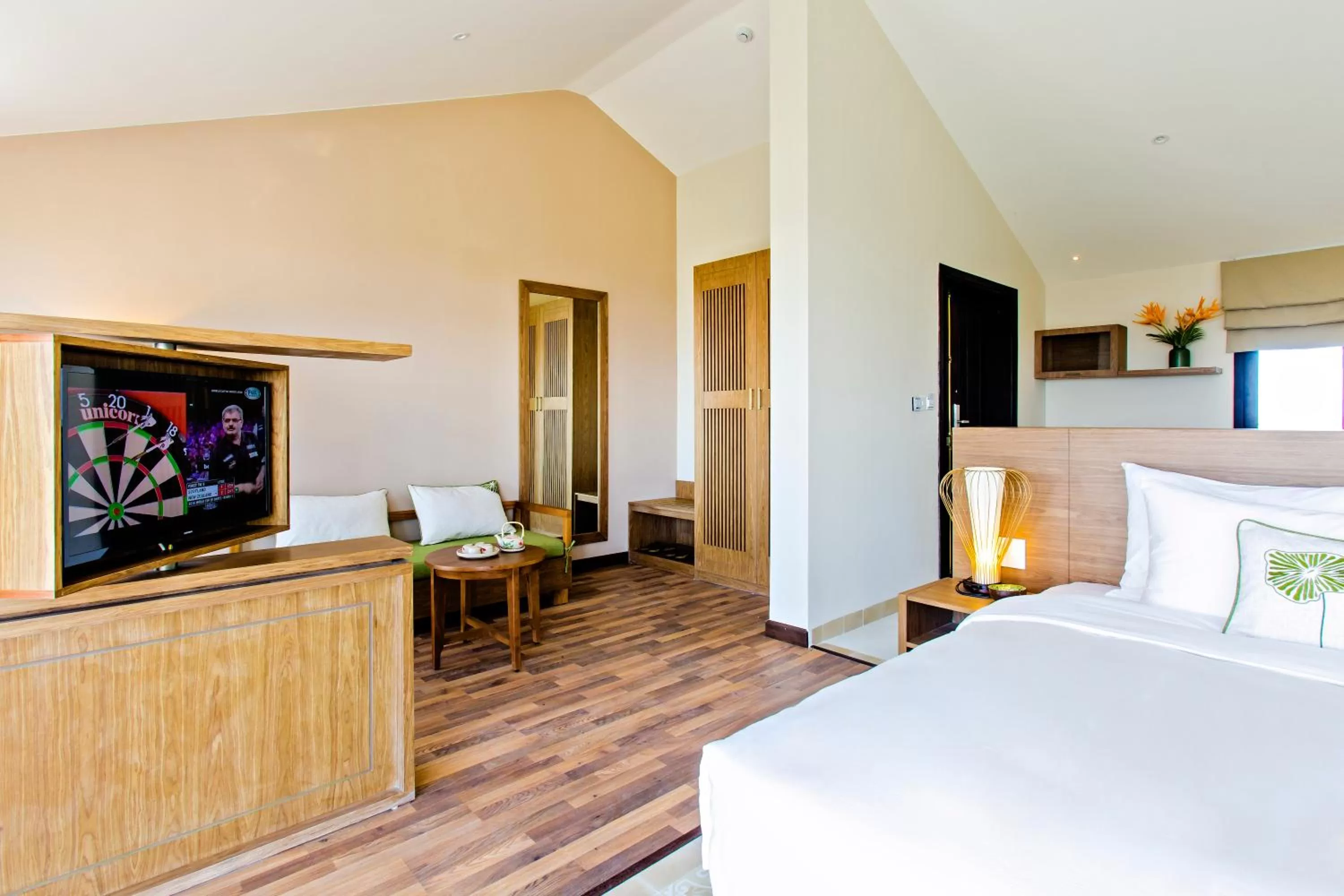 Bedroom, Bed in Lasenta Boutique Hotel Hoian