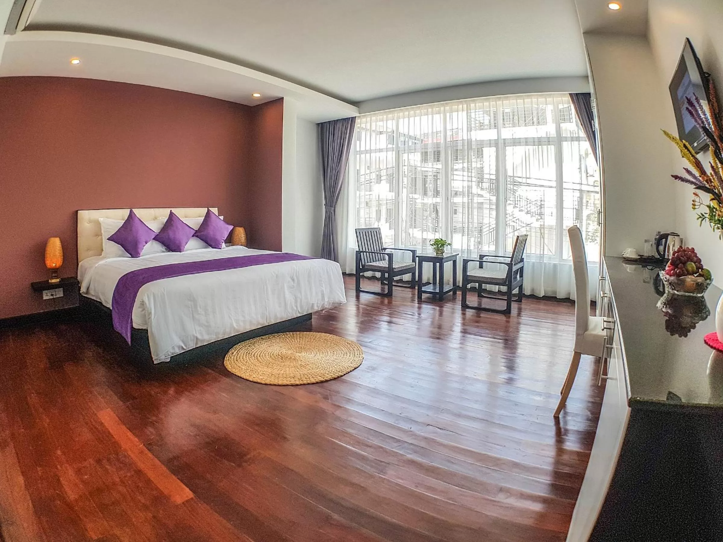 View (from property/room), Bed in Hotel La Maravilla