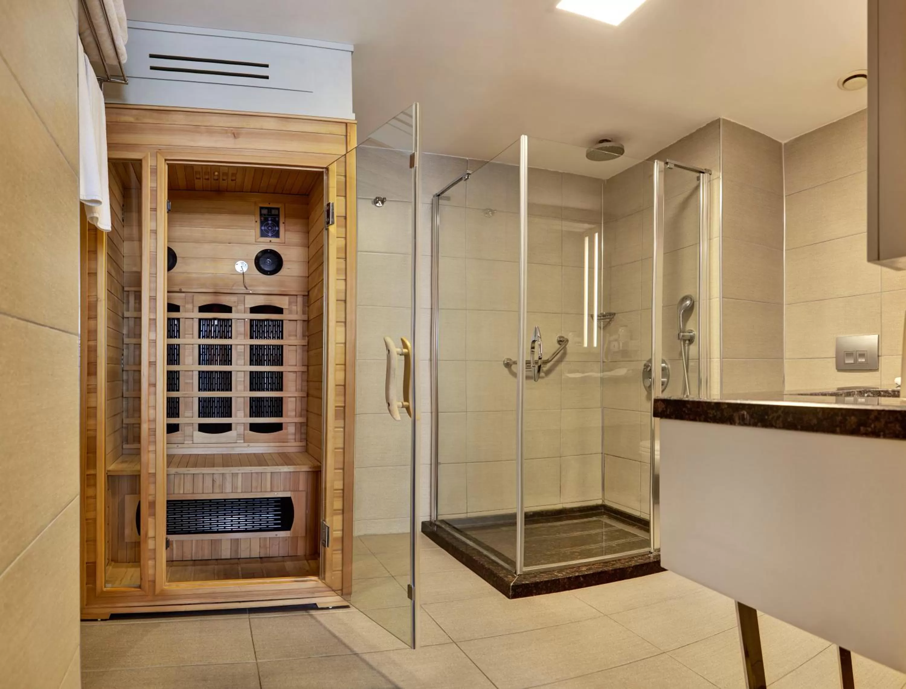 Sauna in Ramada Plaza By Wyndham Izmir