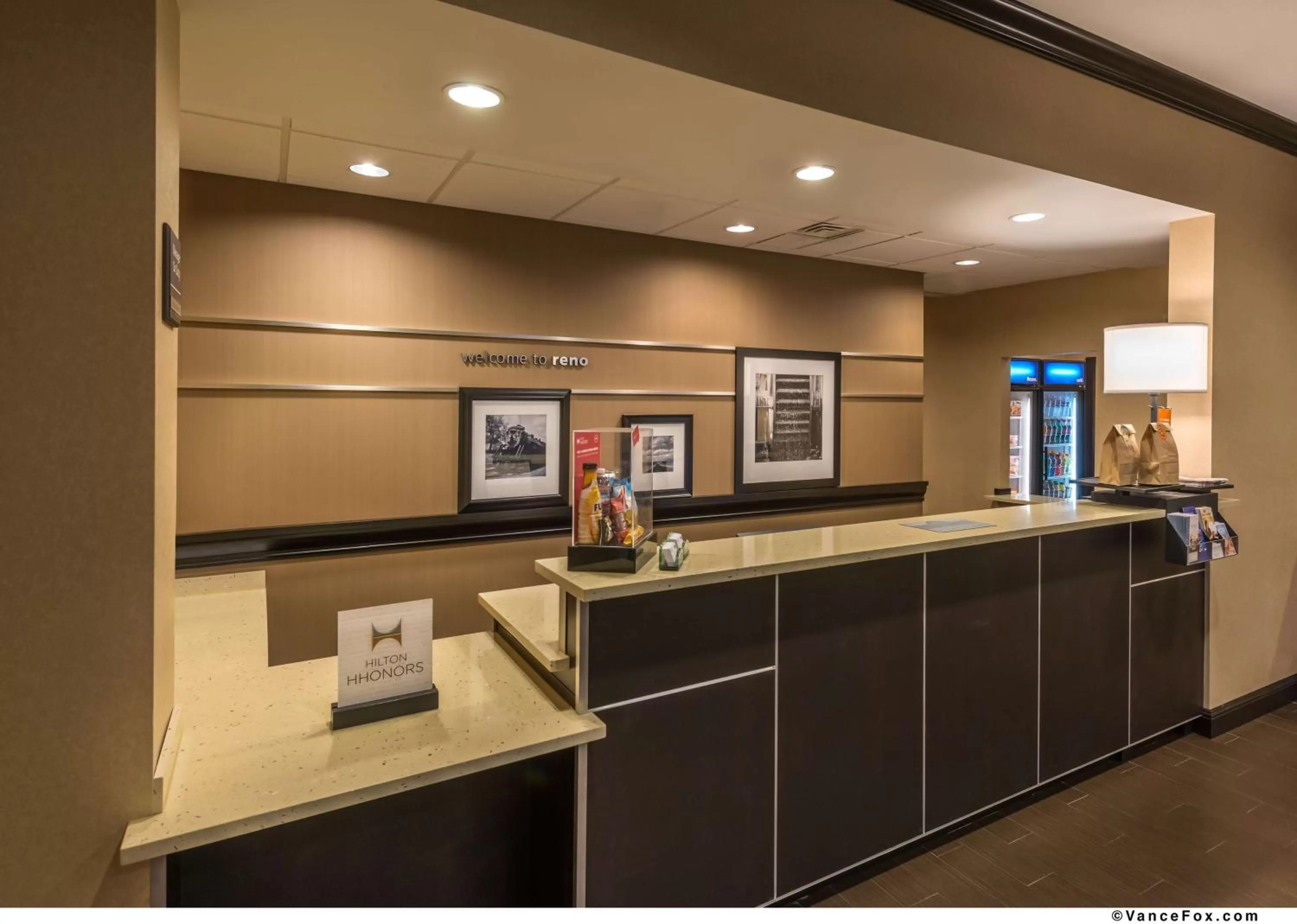 Lobby or reception in Hampton Inn & Suites Reno