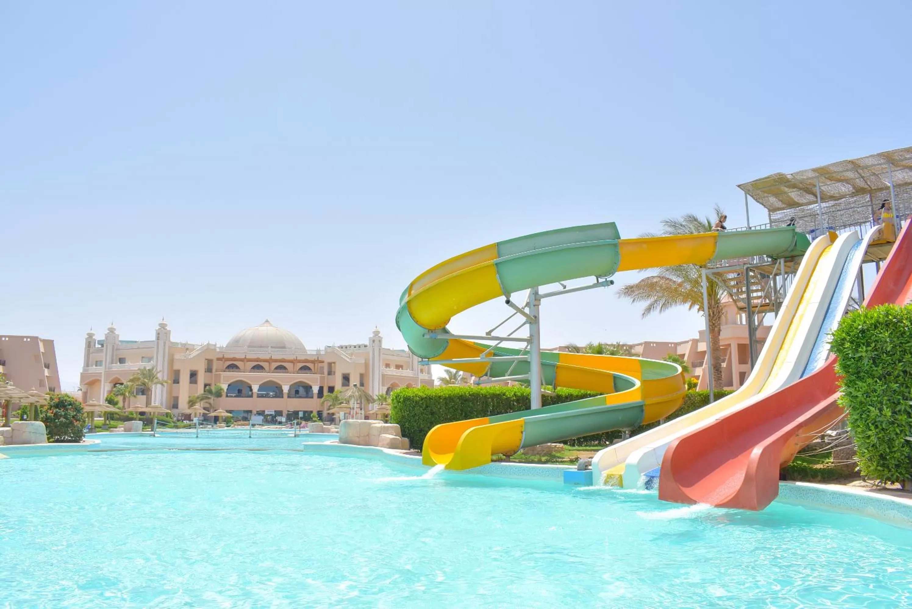 Aqua park in Jasmine Palace Resort