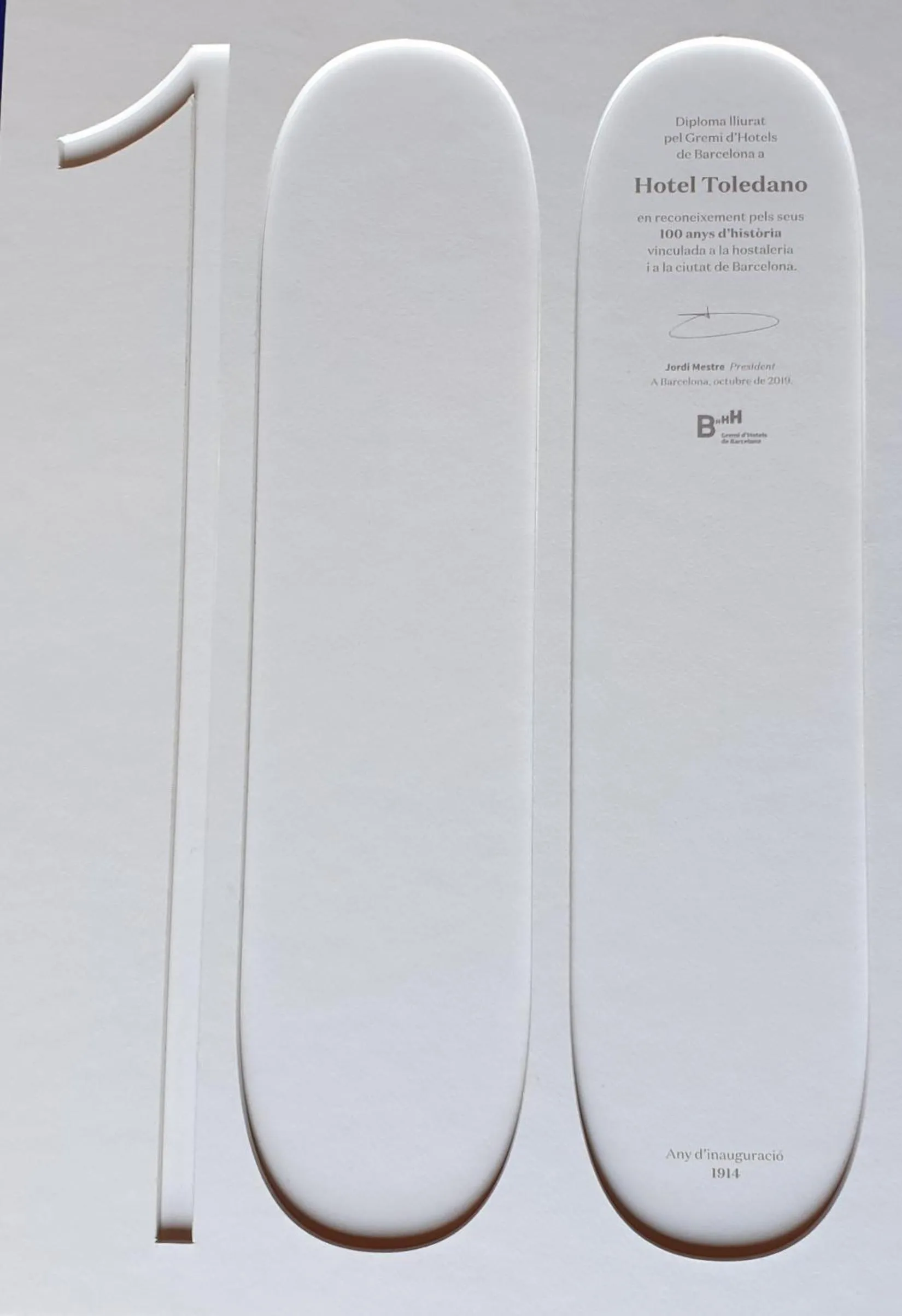 Property building in Hotel Toledano Ramblas