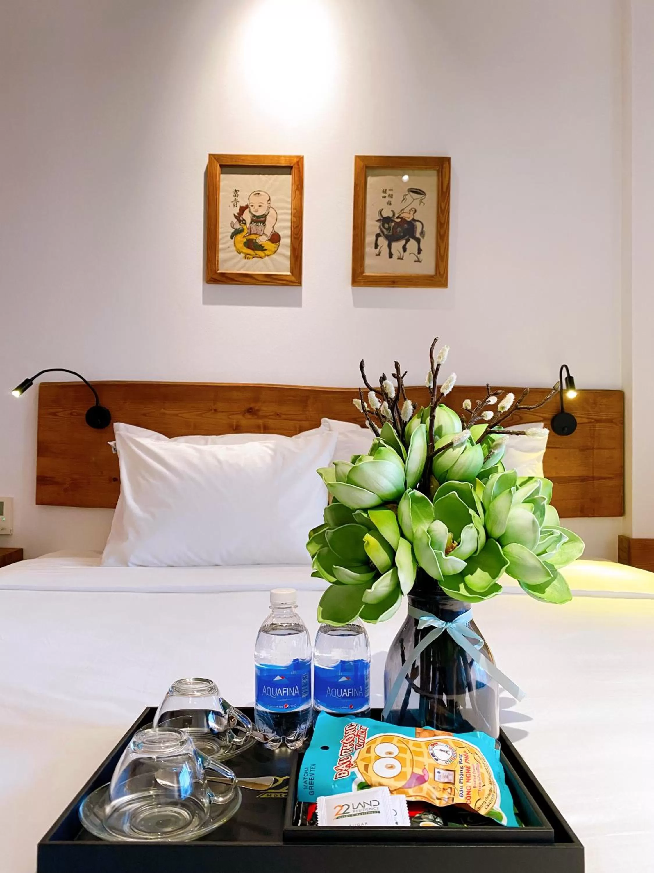 Bed in 22Land Hotel & Residence