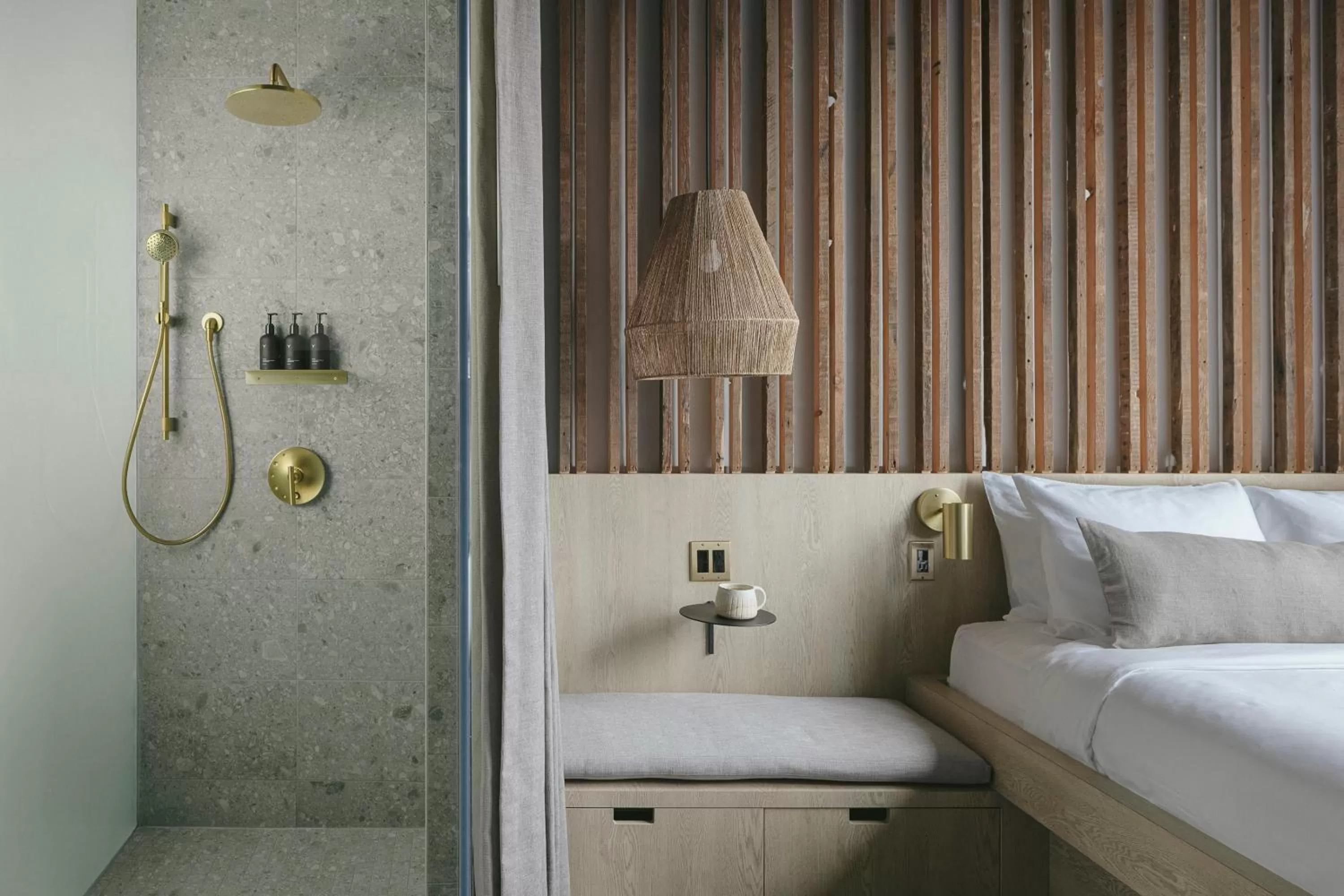 Bed in Drift Santa Barbara, a Member of Design Hotels