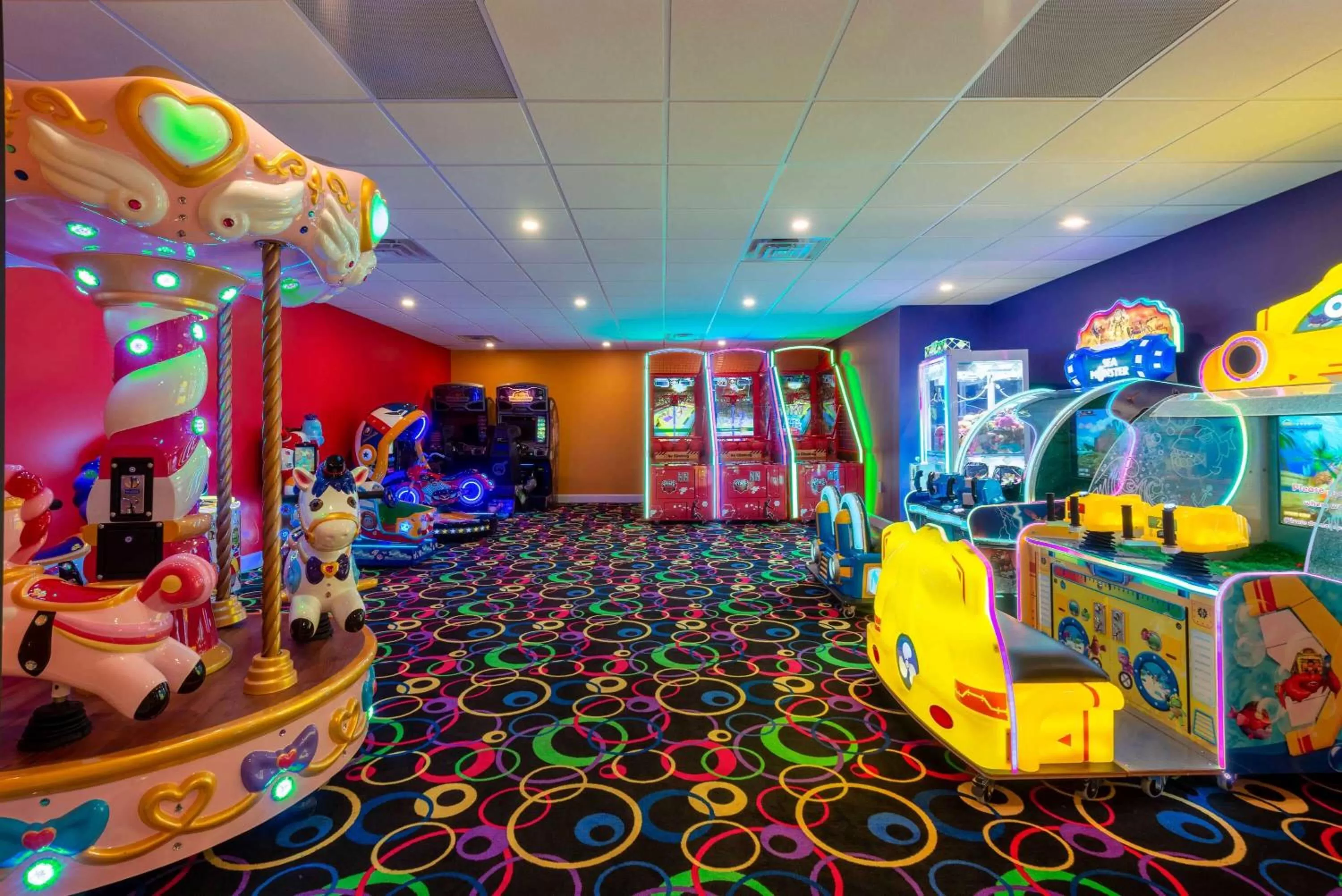 Game Room in Wyndham Lancaster Resort and Convention Center