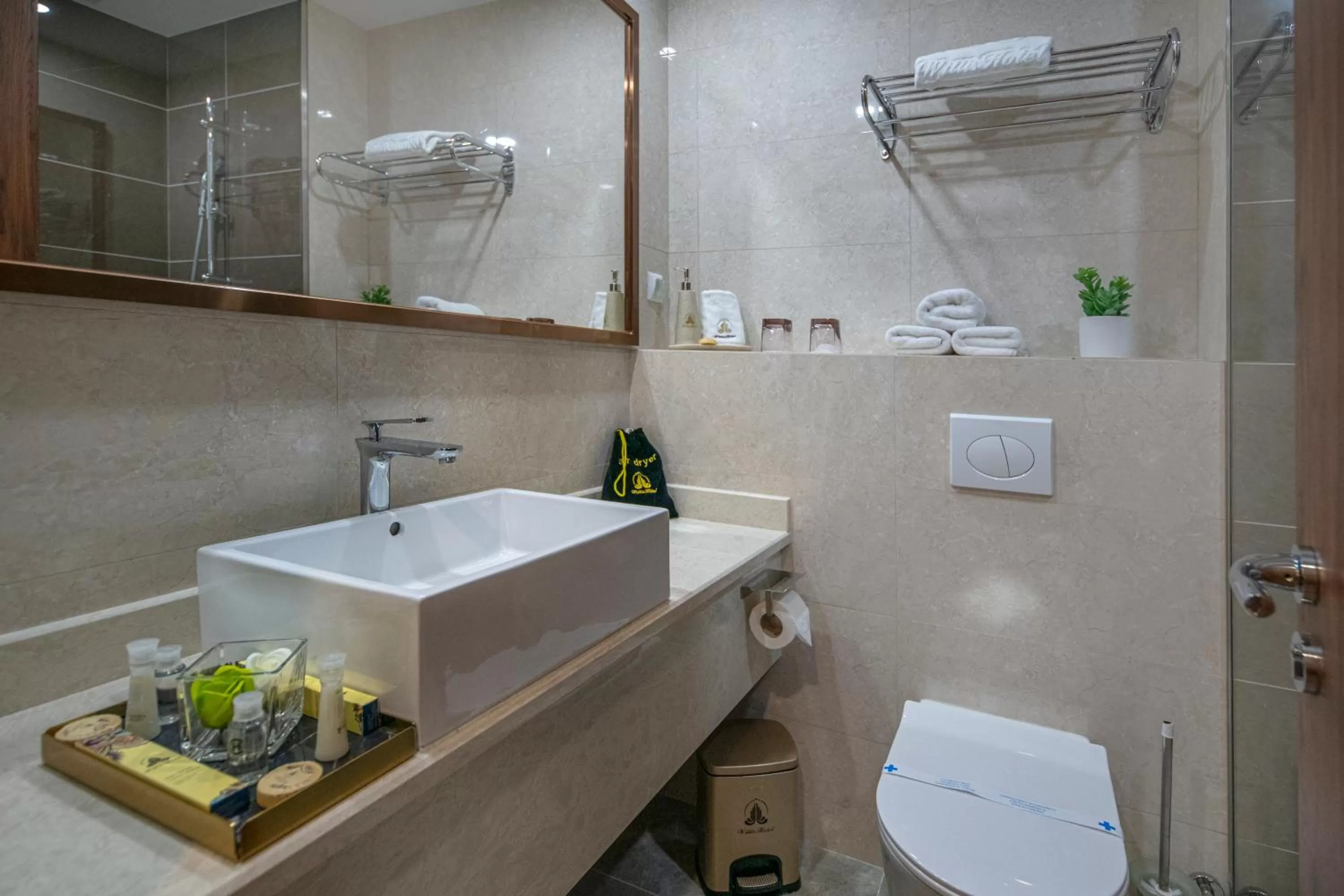 Bathroom in Willis Hotel Business & Wellness