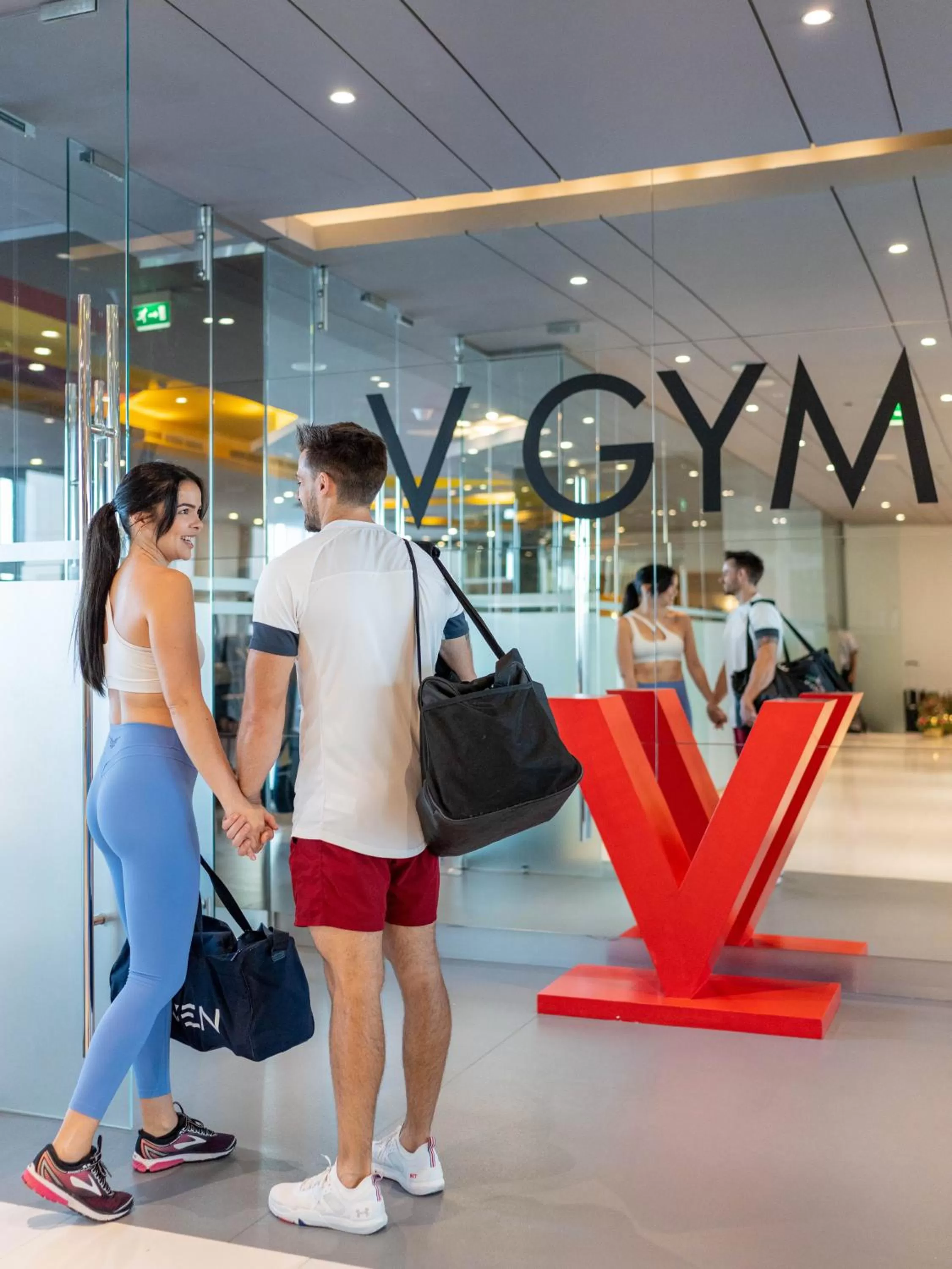 Fitness centre/facilities in V Hotel Dubai, Curio Collection by Hilton