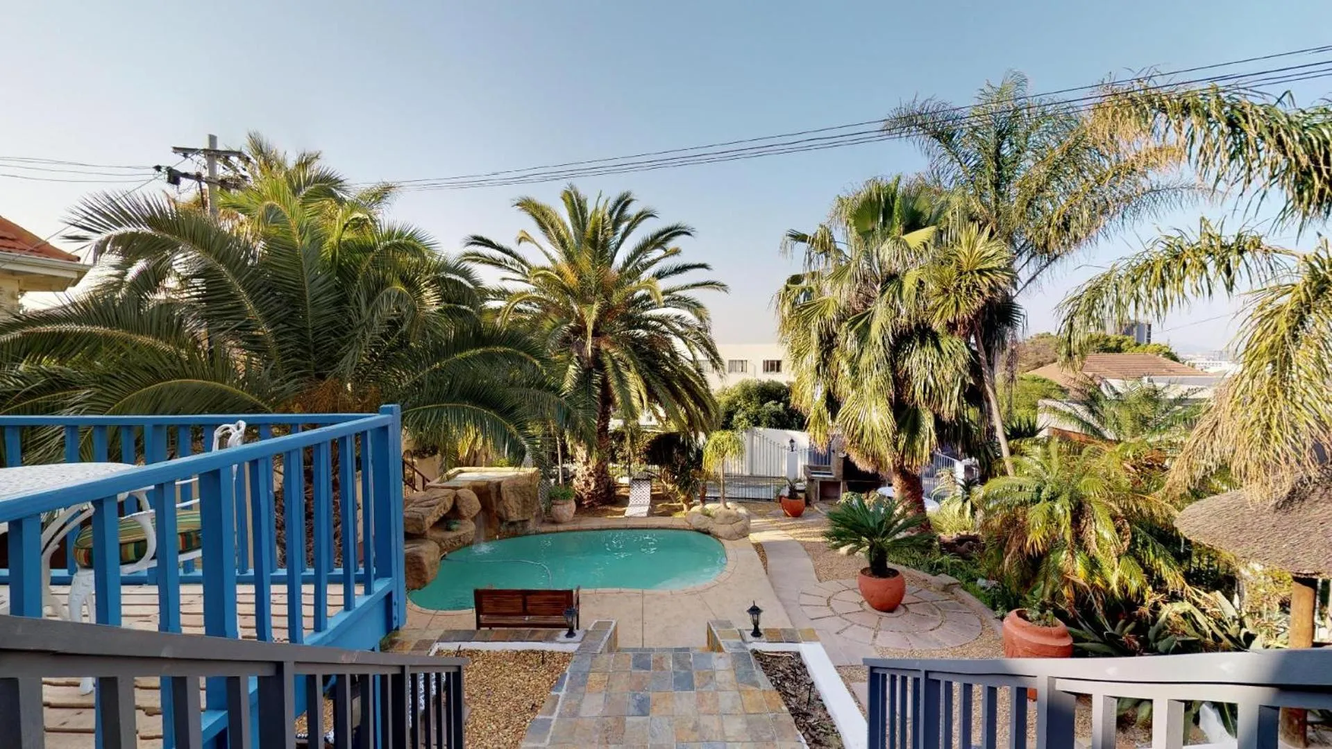 Garden in Port View Guest House