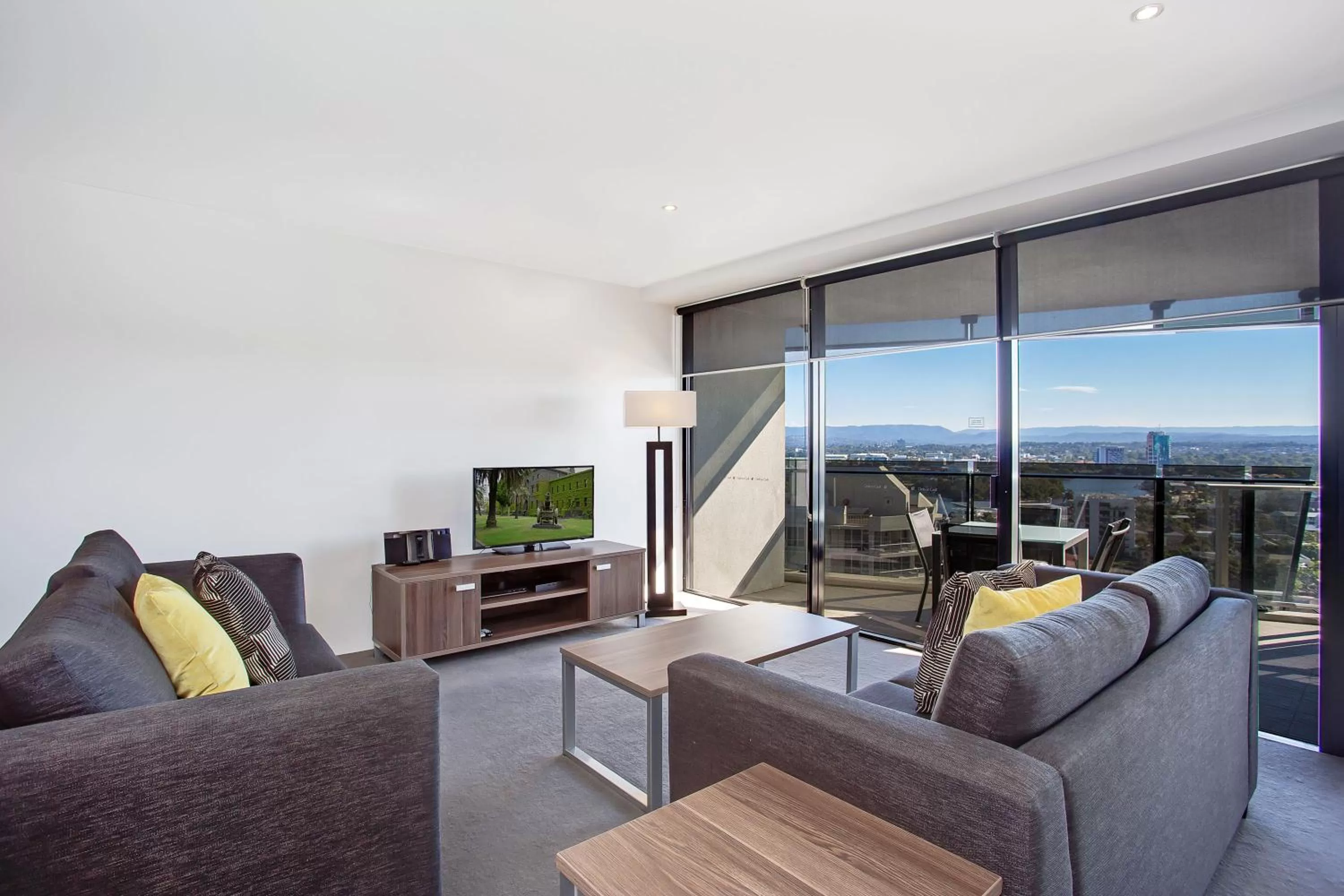 Living room in Mantra Circle On Cavill