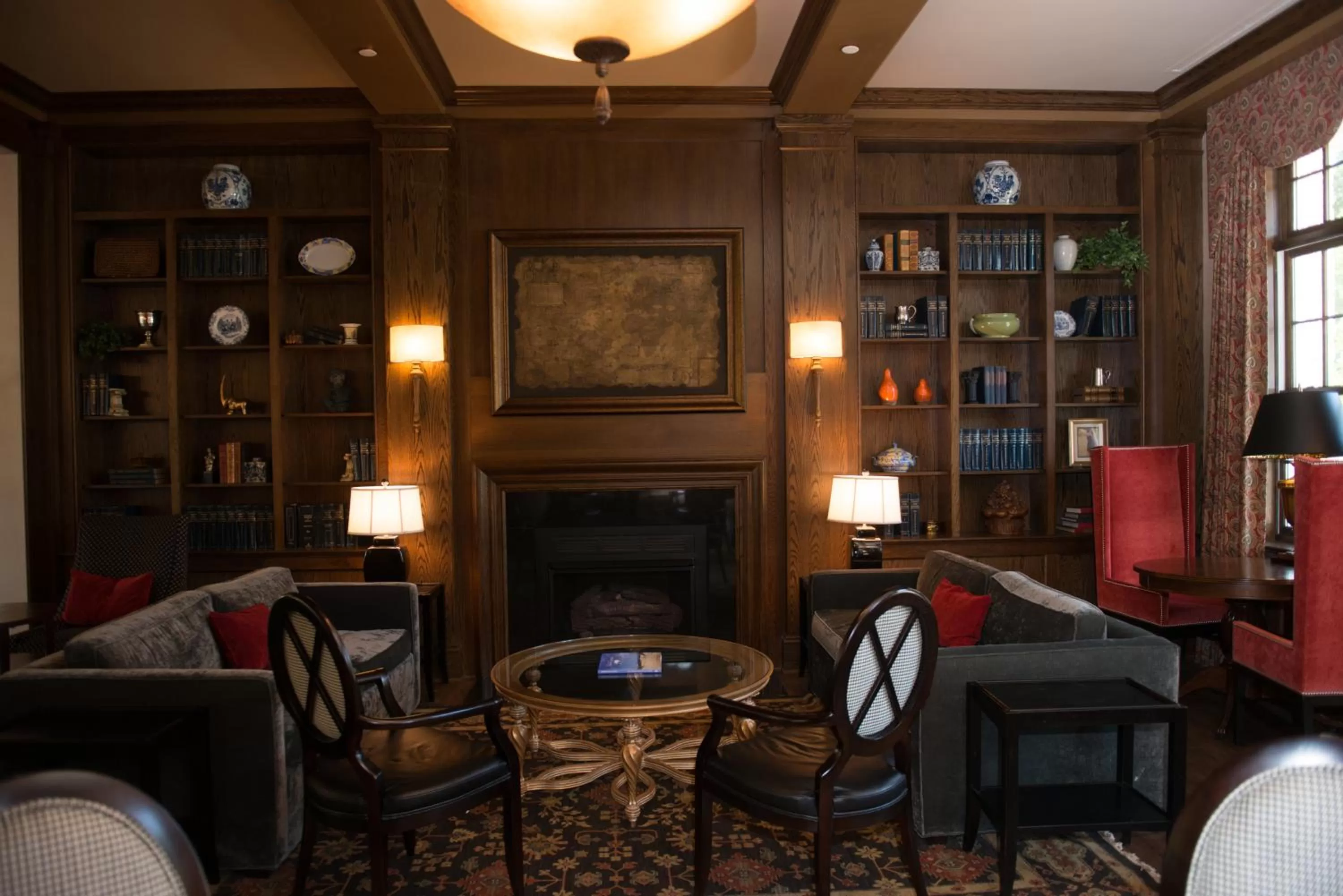 Living room in The Mayton