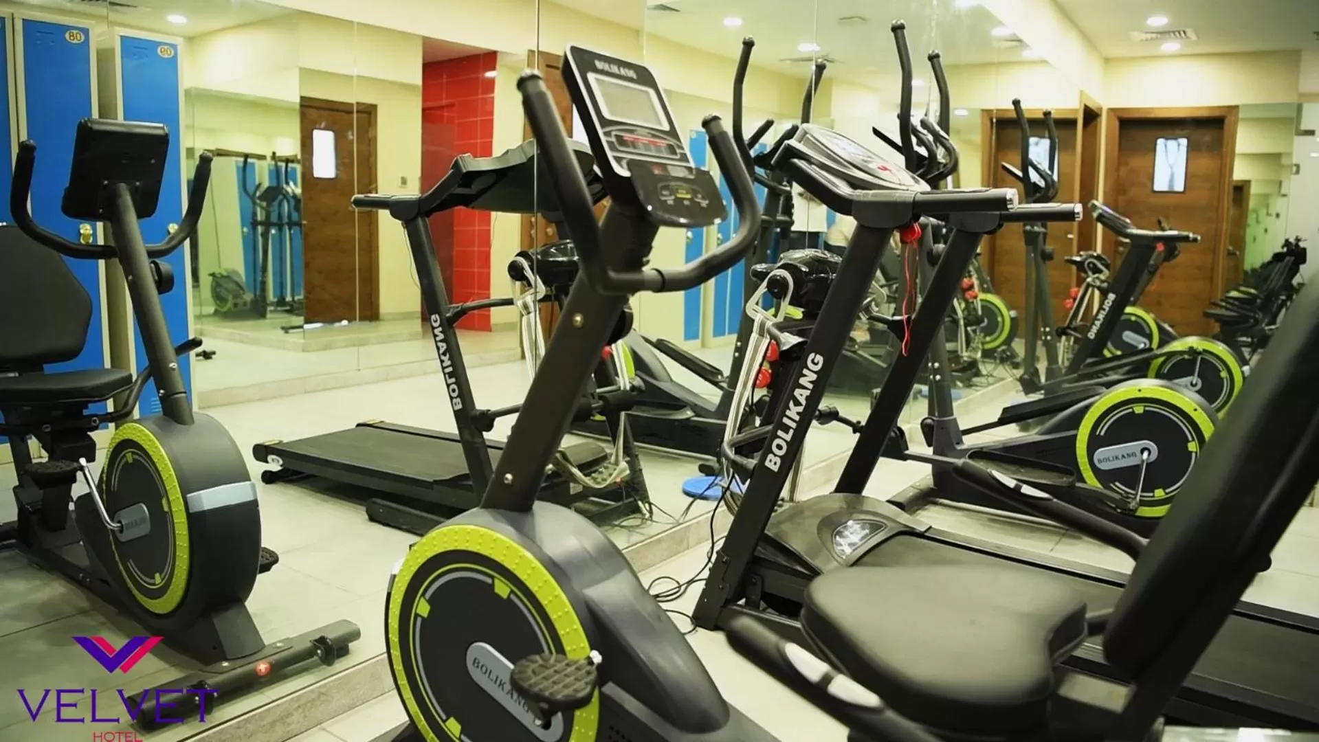 Fitness centre/facilities in Velvet Hotel Jeddah